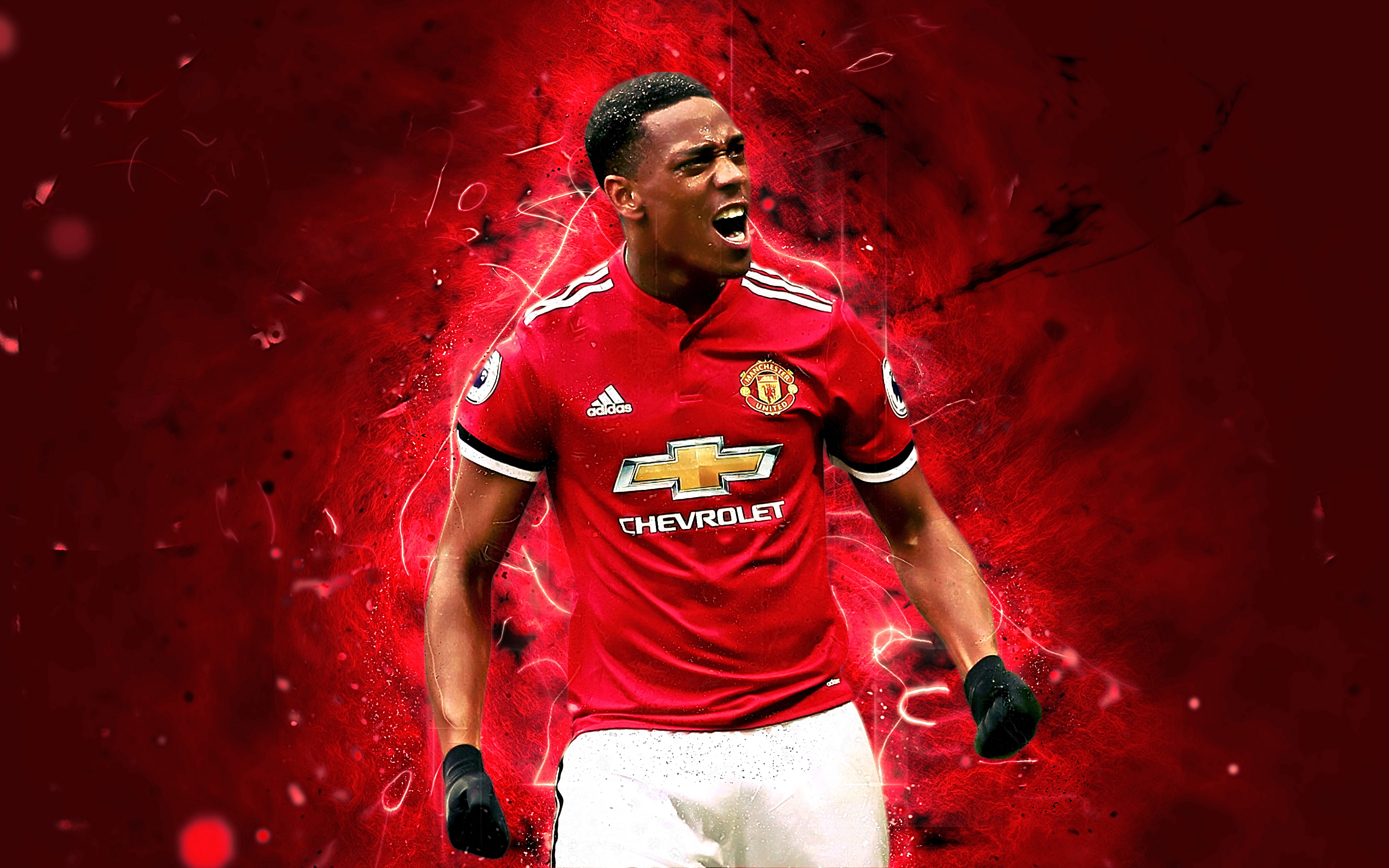 Anthony Martial French Manchester United F C Soccer 2880x1800