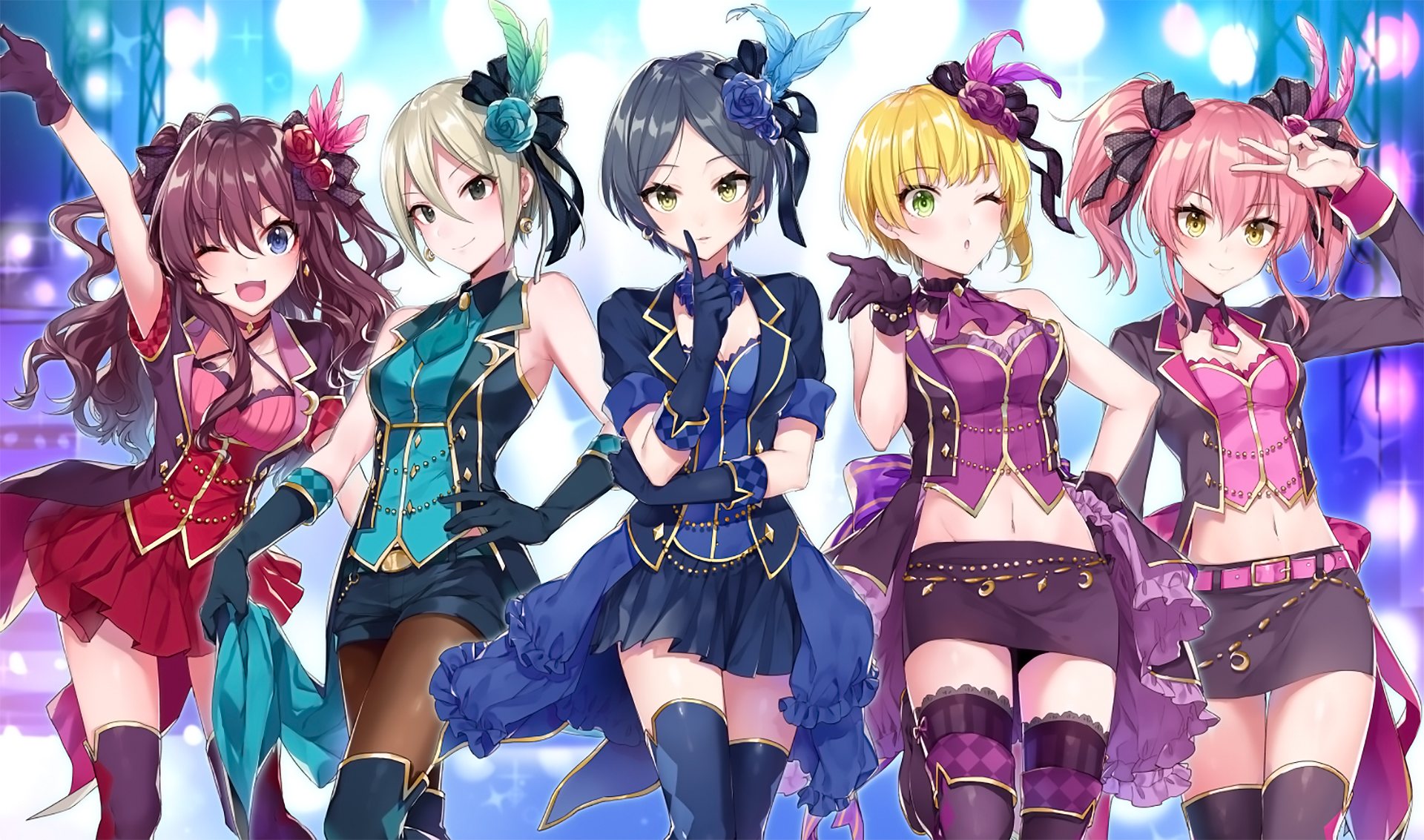 Frederica Miyamoto Kanade Hayami Mika Jougasaki Shiki Ichinose Syuko Shiomi 1920x1133