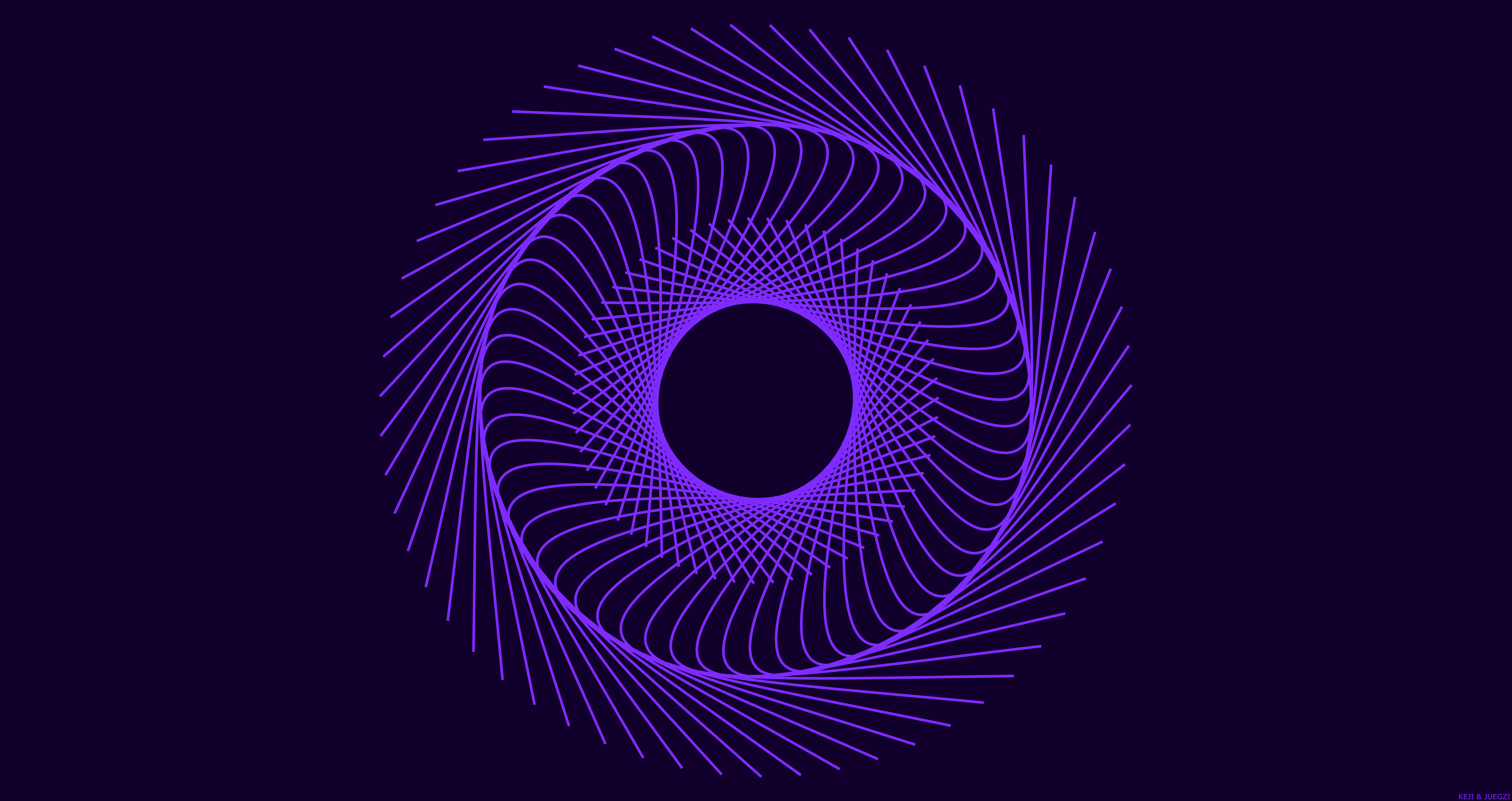 Digital Art Spiral Violet 8500x4500
