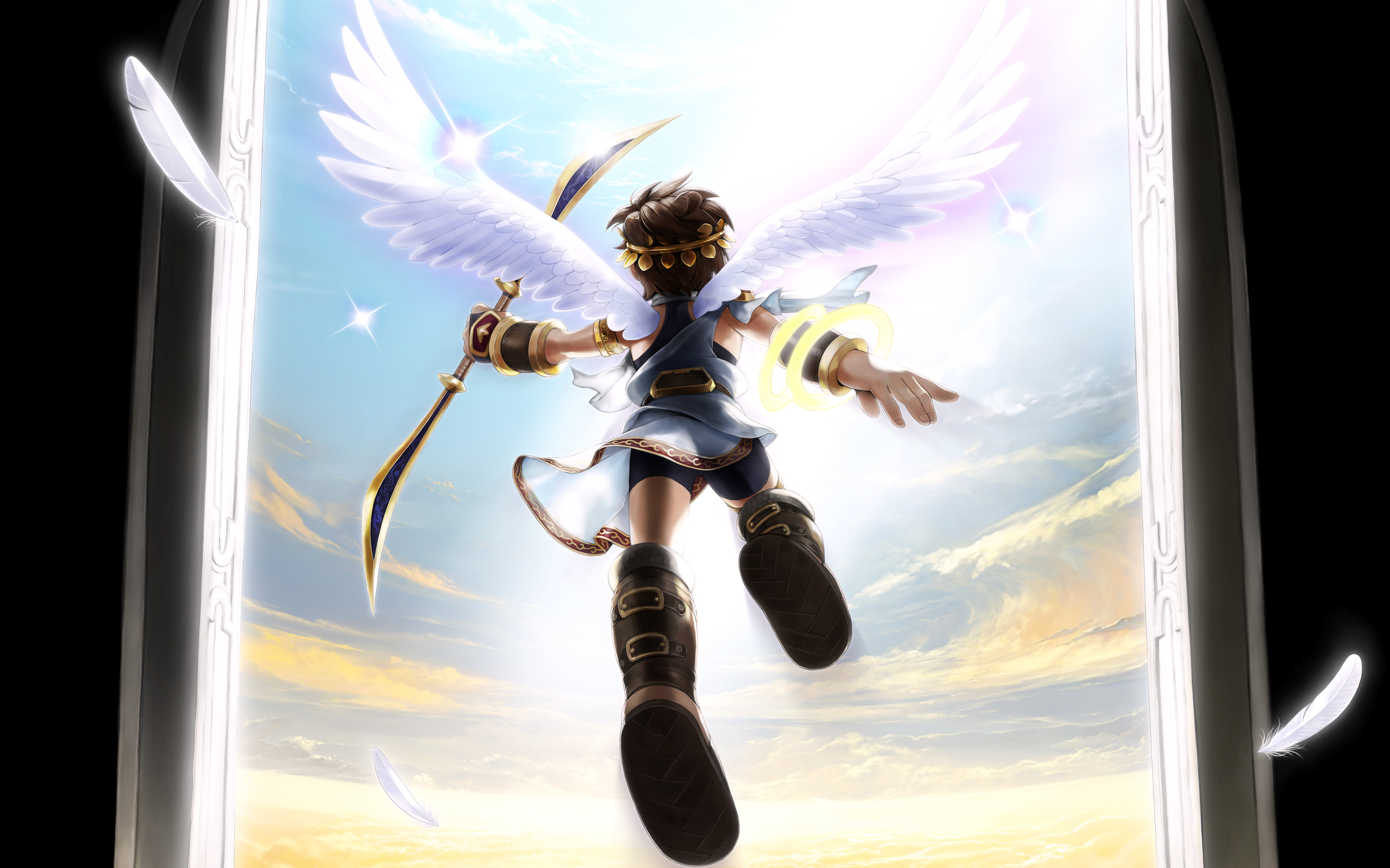 Angel Pit Kid Icarus Wings 2880x1800