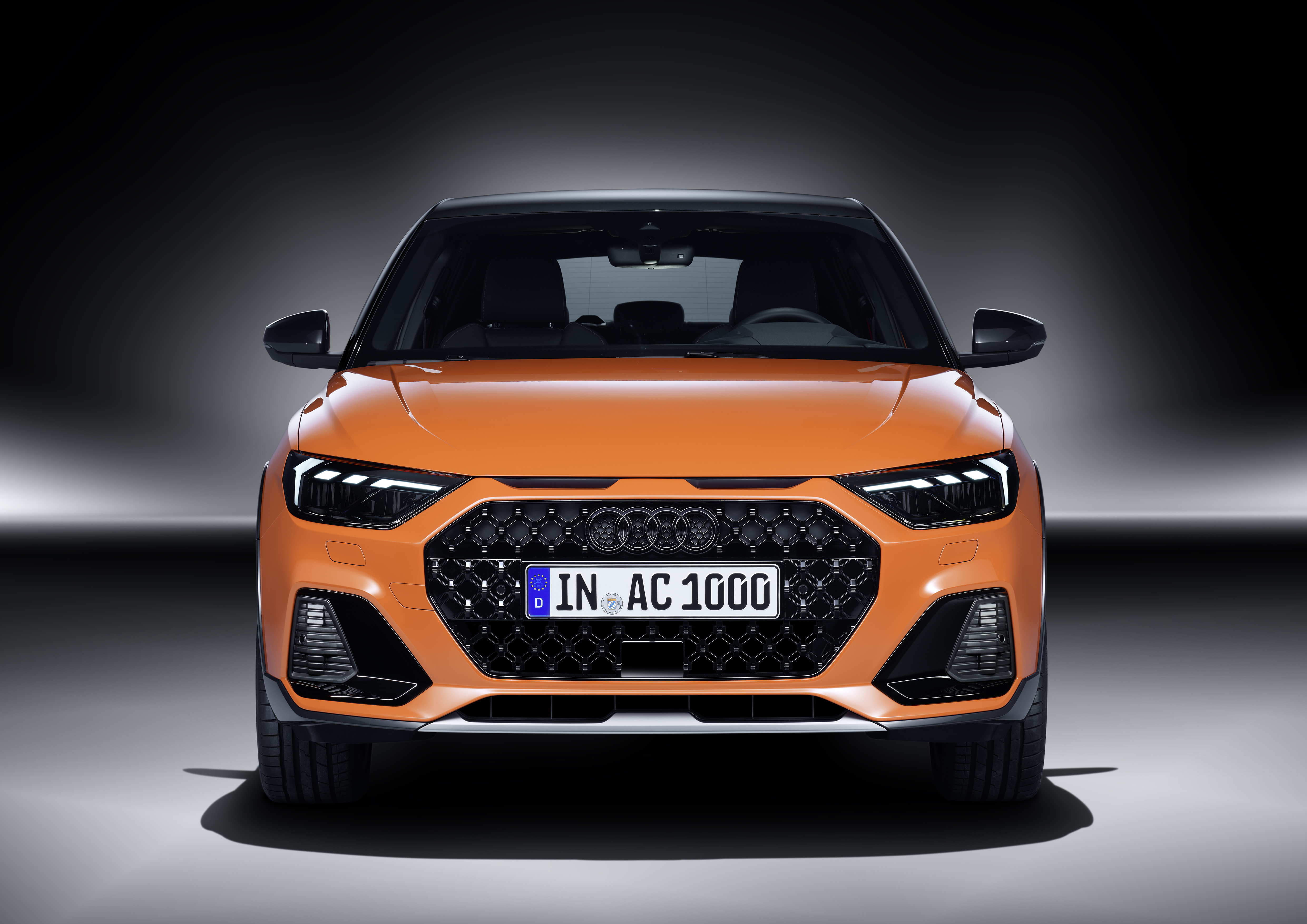 Audi Audi A1 Car Compact Car Orange Car Vehicle 4961x3508