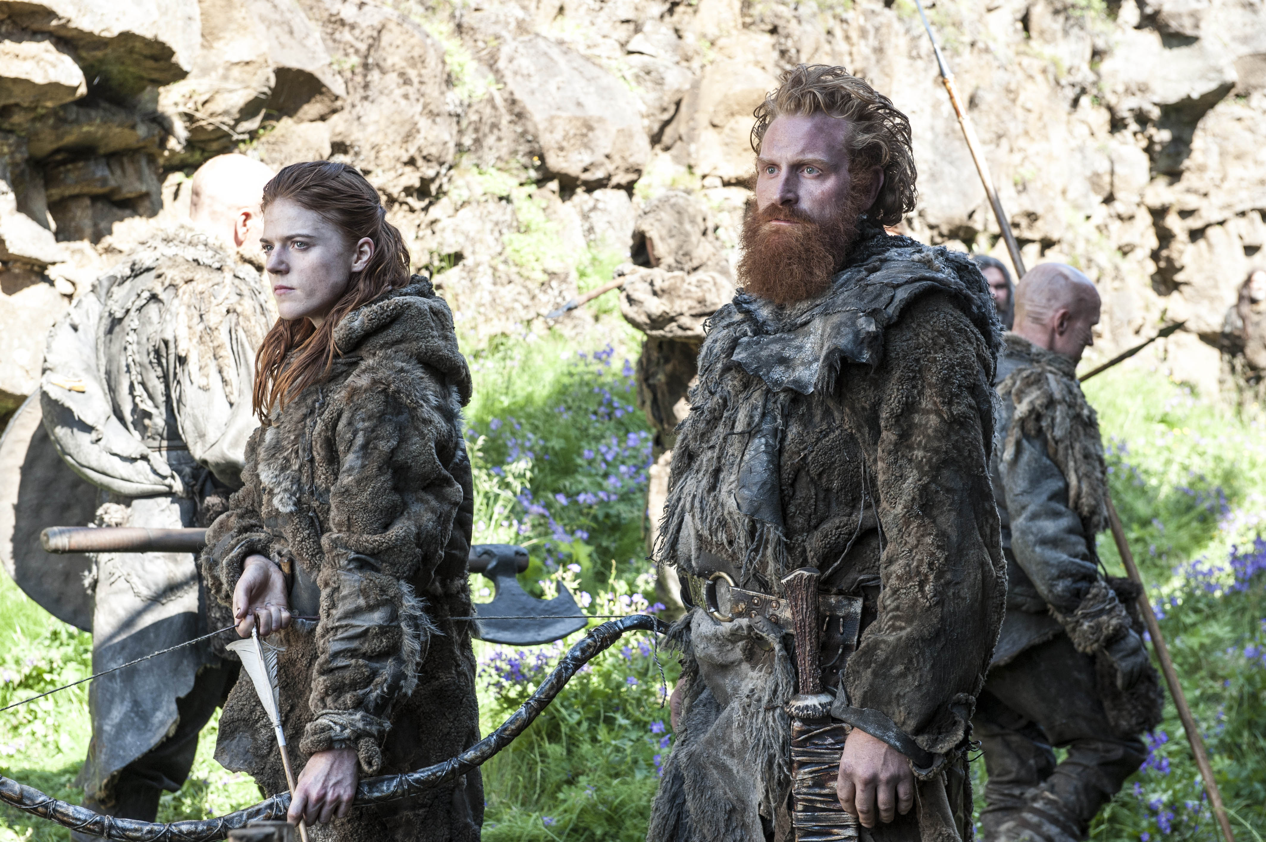 Kristofer Hivju Rose Leslie Tormund Giantsbane Ygritte Game Of Thrones 4256x2832