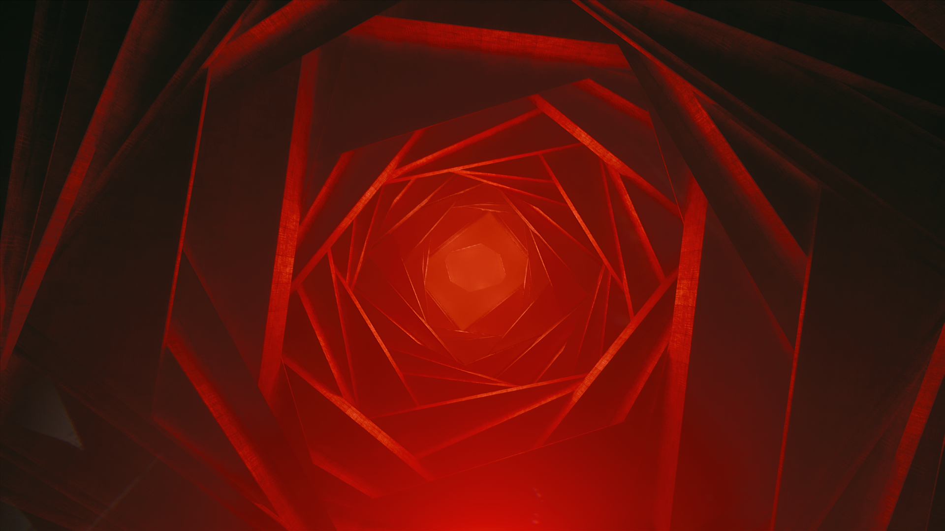 Control Surreal Abstract Physics Colorful Red Light Cubic Modern 1920x1080