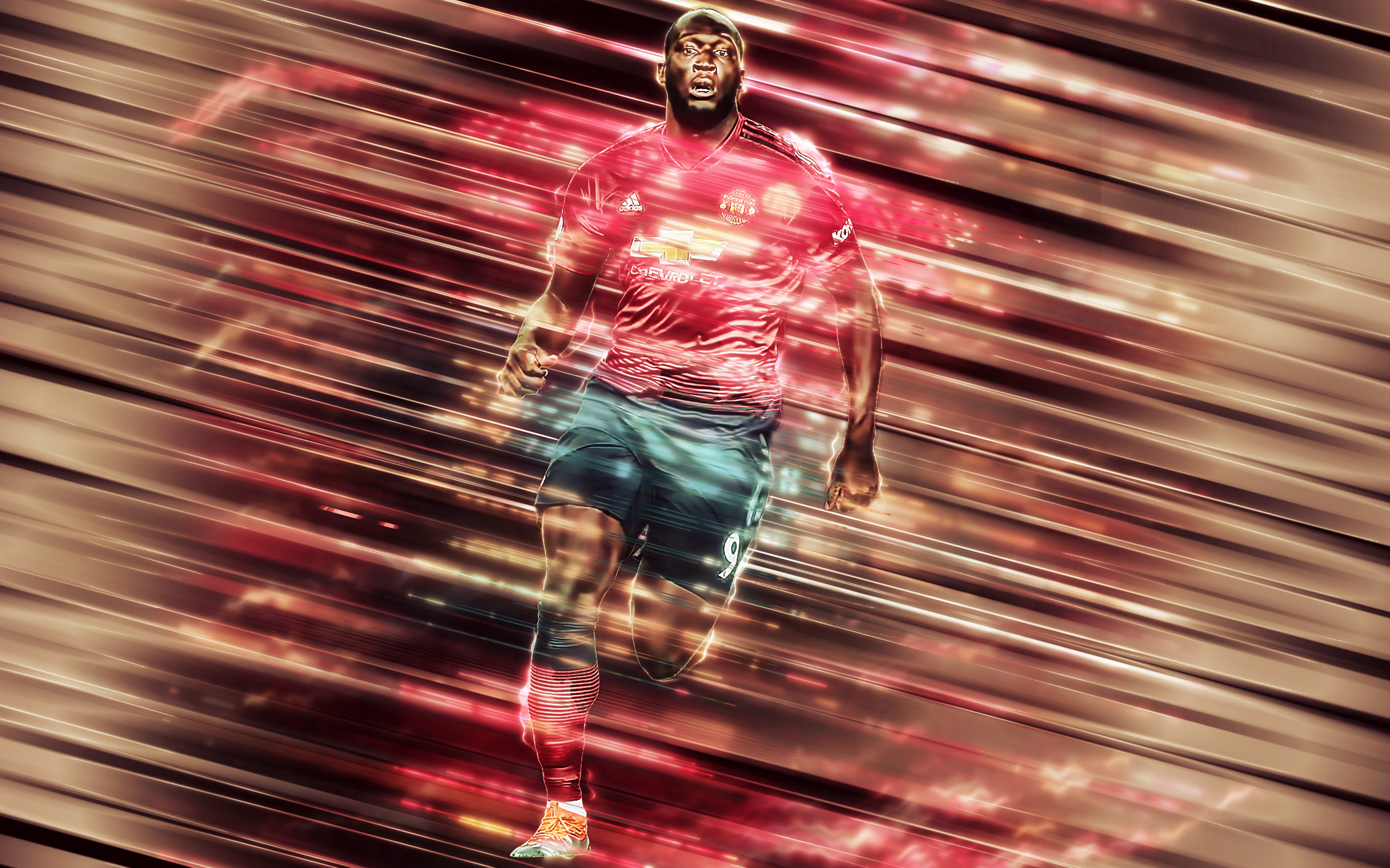 Belgian Manchester United F C Romelu Lukaku Soccer 3840x2400