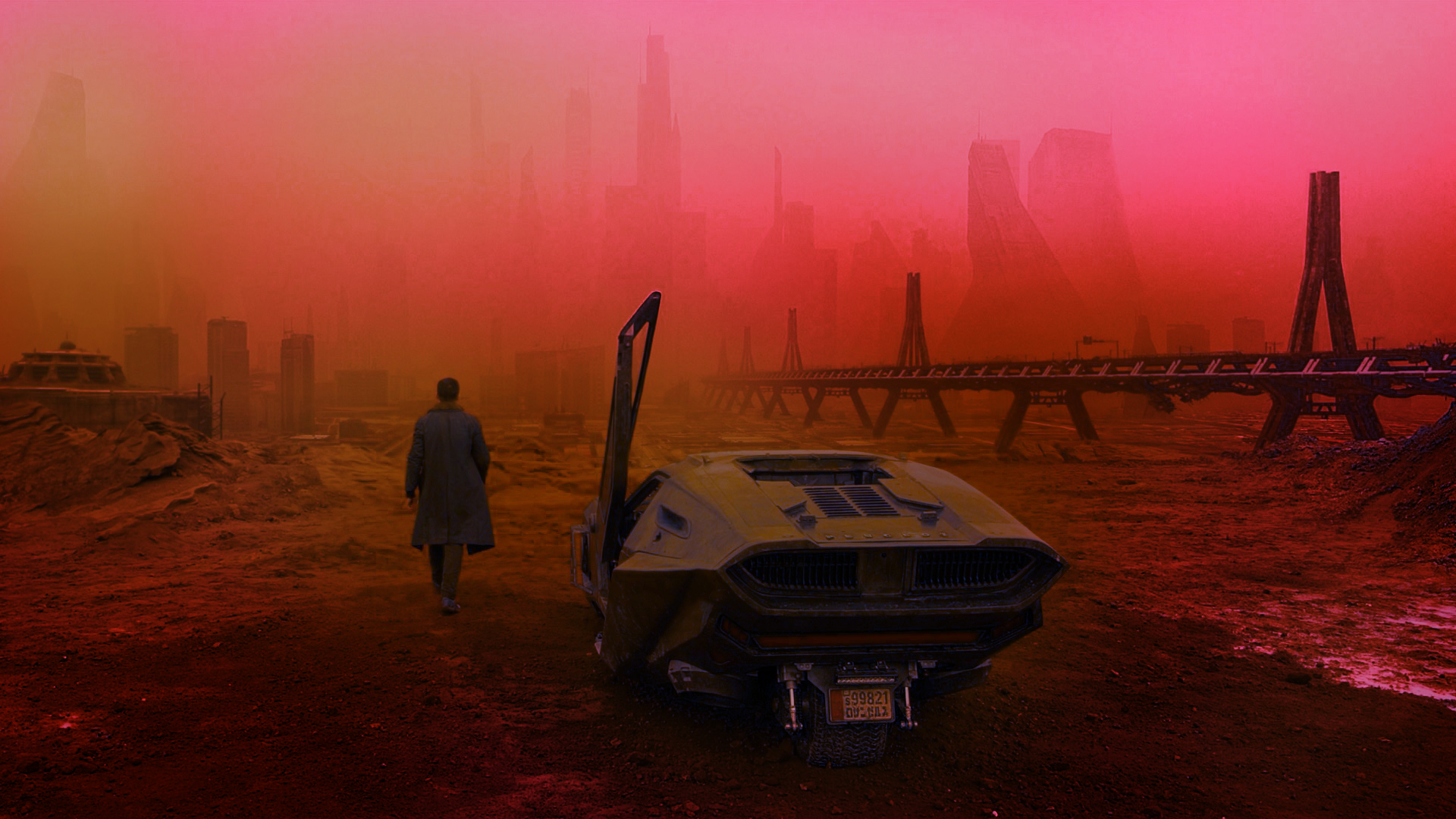 Peugeot Blade Runner 2049 Dystopian 1920x1080
