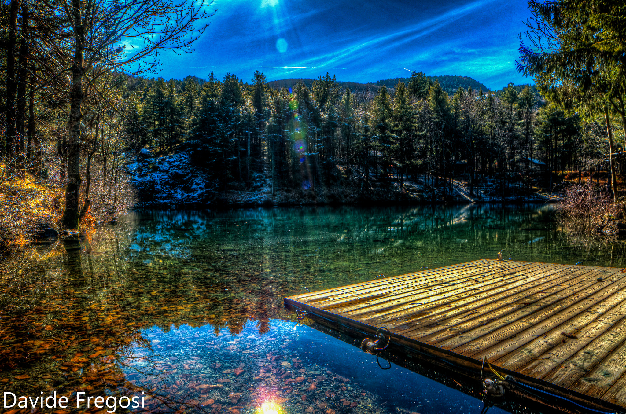 Hdr Nature Reflection Sky Sunshine Water 2048x1355