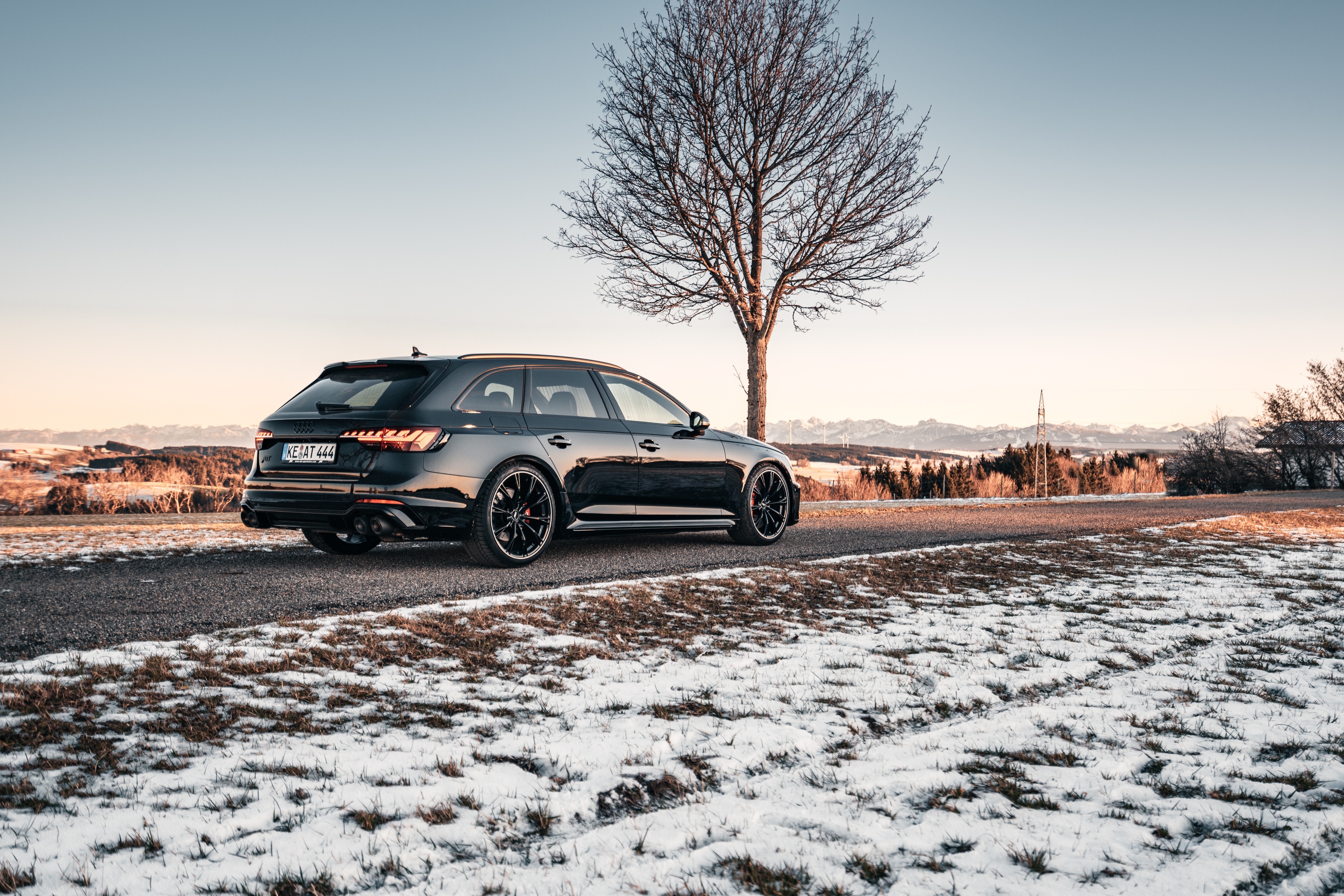 Audi Audi Rs4 Black Car Car Luxury Car Vehicle 3600x2401