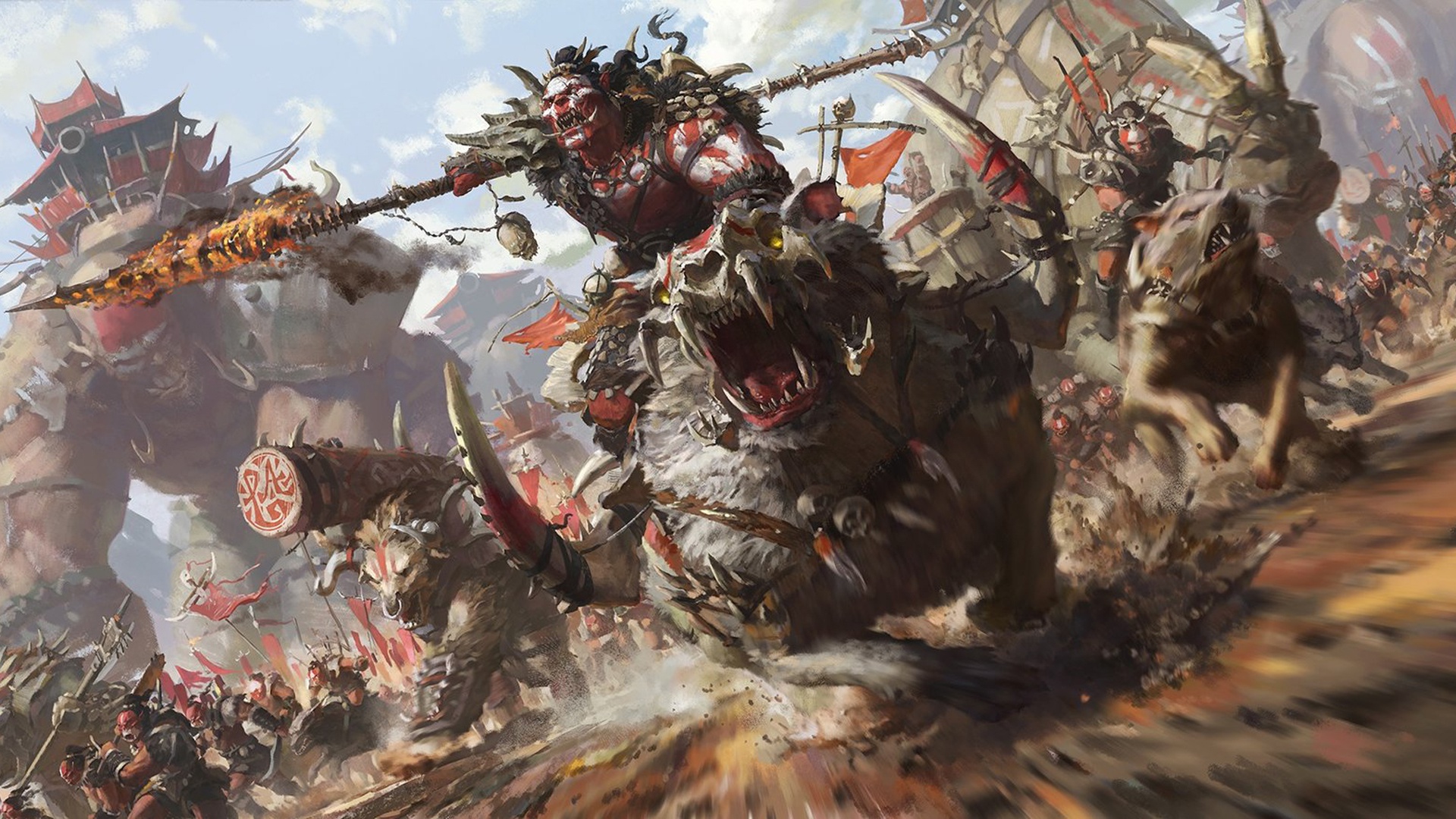 Creature Orc Spear Warrior 1920x1080