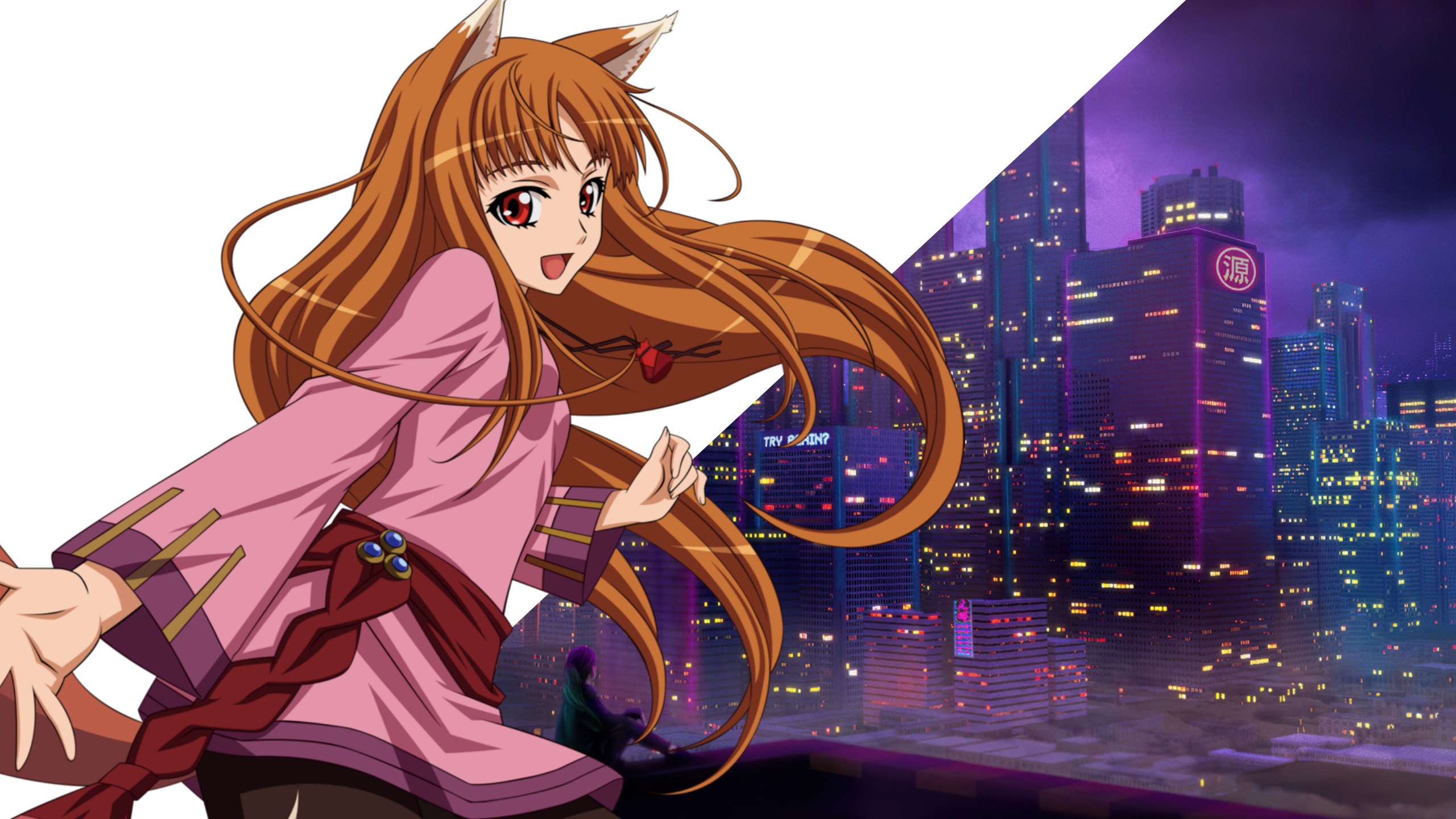 Spice And Wolf Holo Spice And Wolf Anime Girls Anime 2560x1440