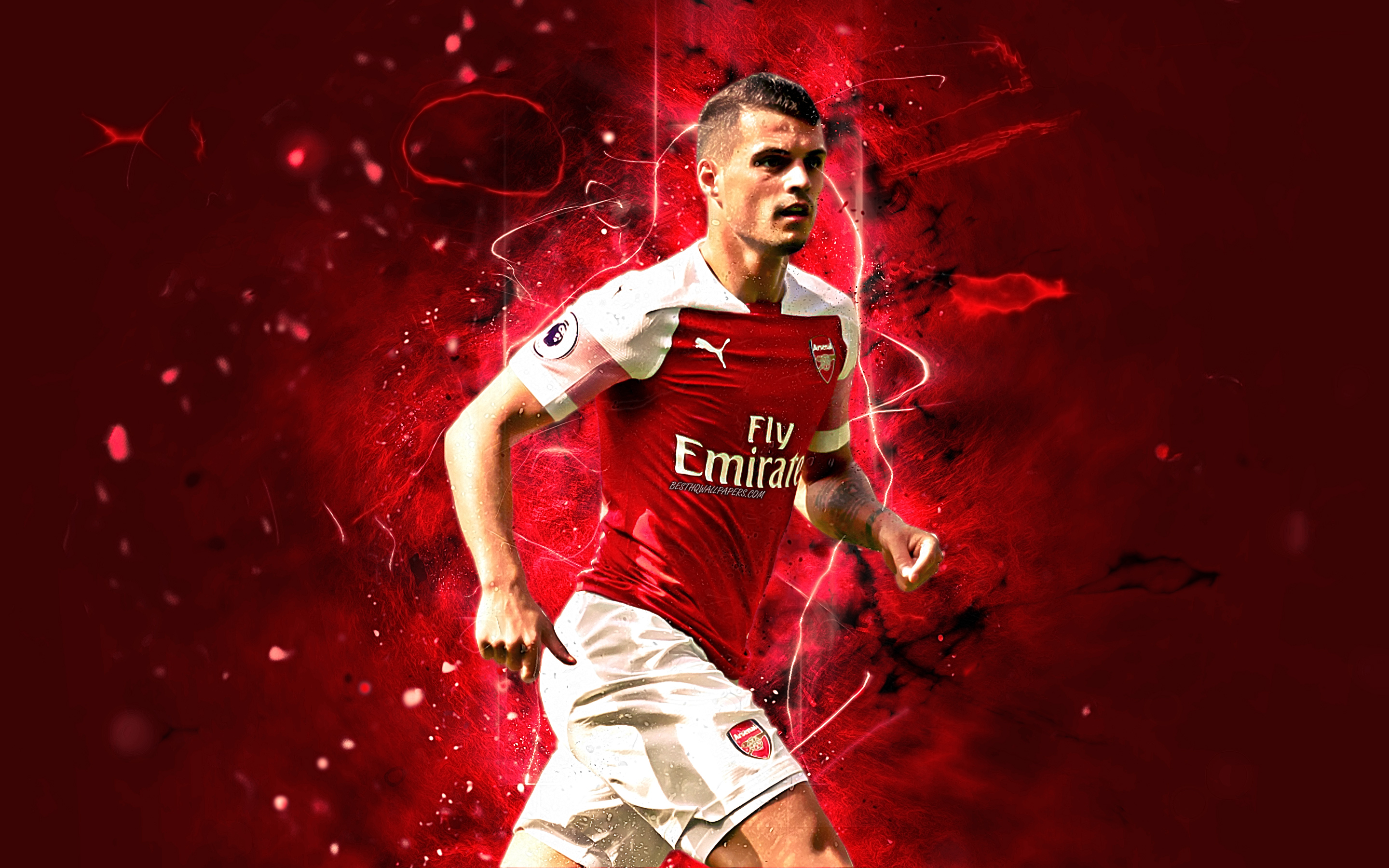 Arsenal F C Granit Xhaka Soccer Swiss 2880x1800