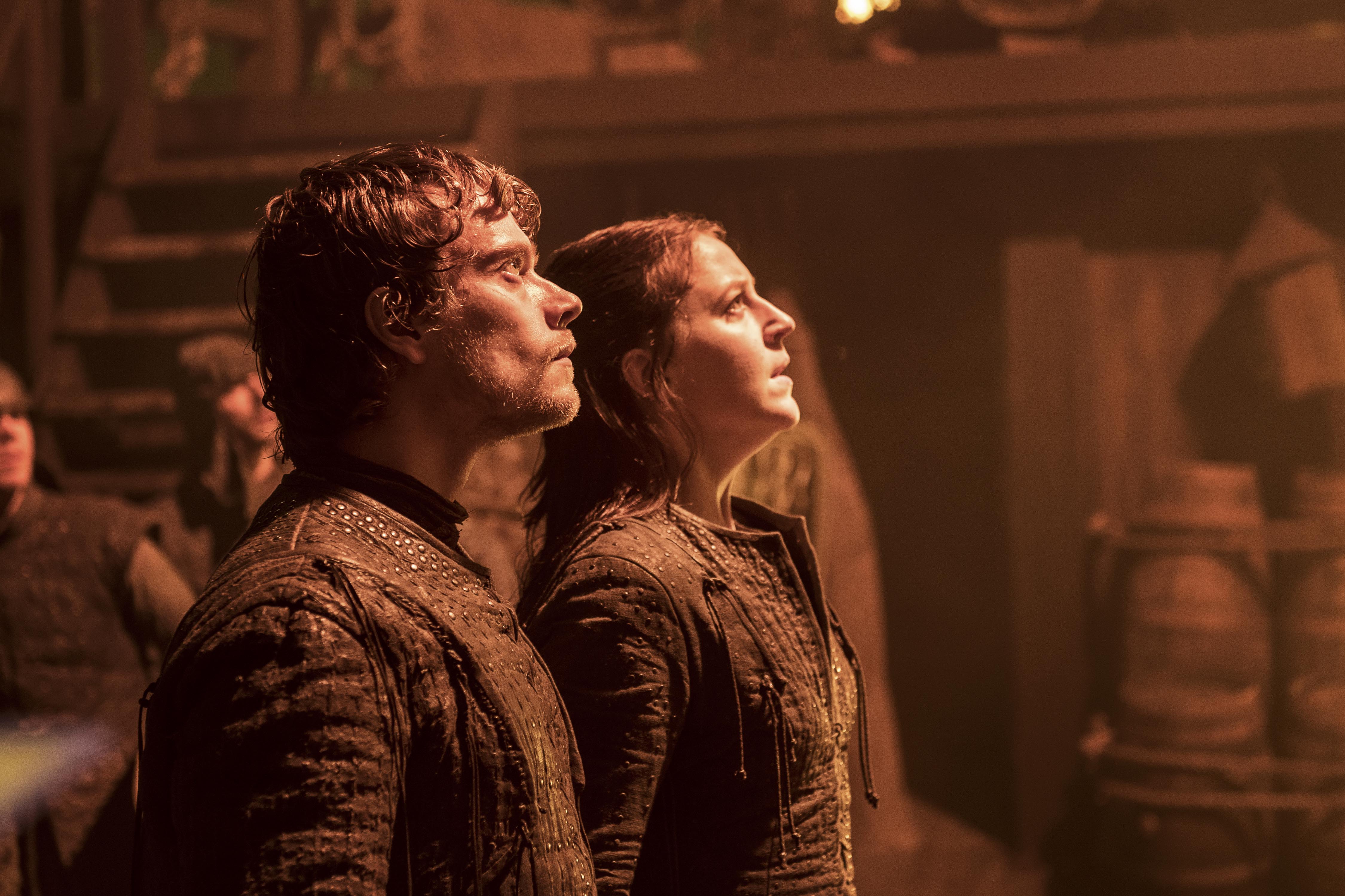 Alfie Allen Gemma Whelan Theon Greyjoy Yara Greyjoy 4500x3000