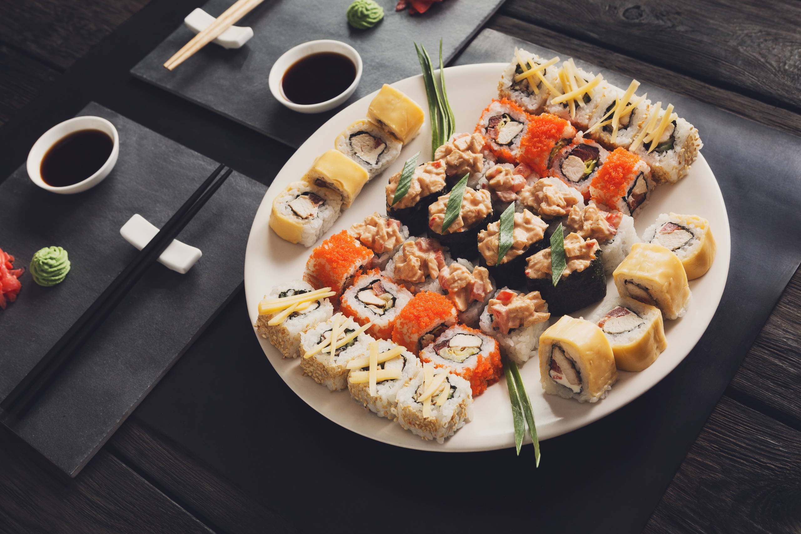 Food Asia Sushi 2560x1707