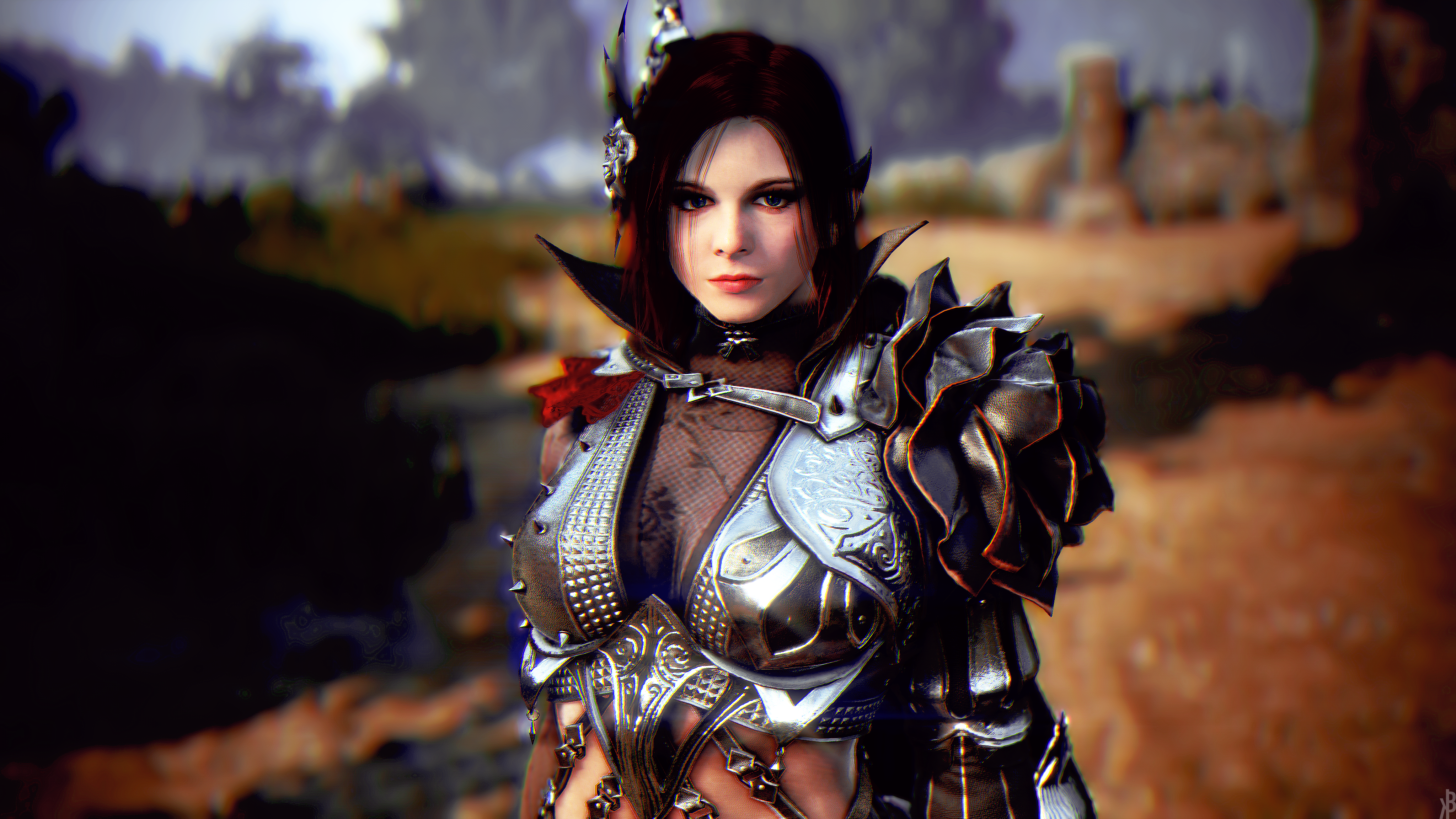 Video Games Black Desert Black Desert Online Armored Fantasy Girl Fantasy Armor 4096x2304
