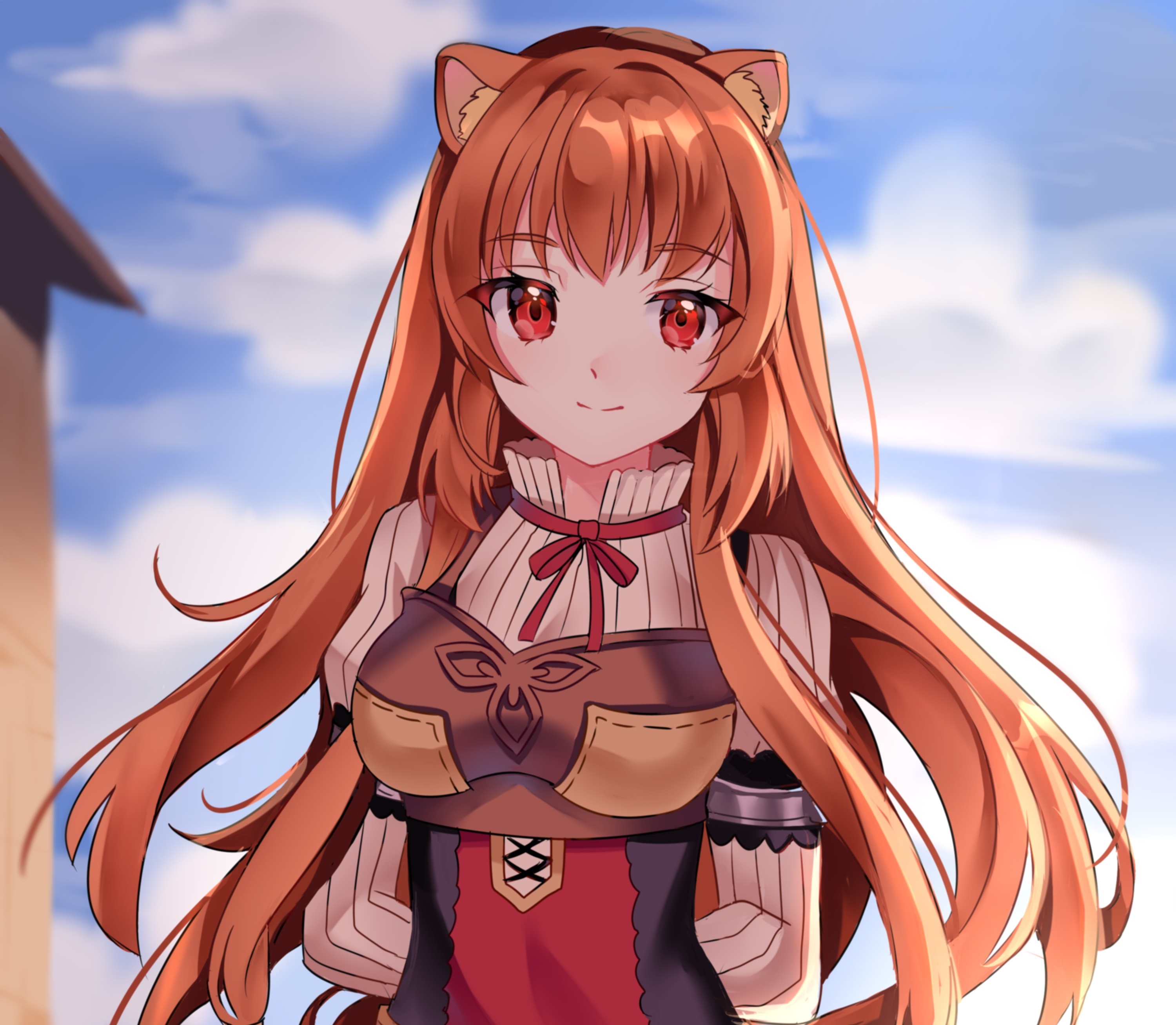 Brown Hair Raphtalia The Rising Of The Shield Hero Red Eyes The Rising Of The Shield Hero 3000x2616