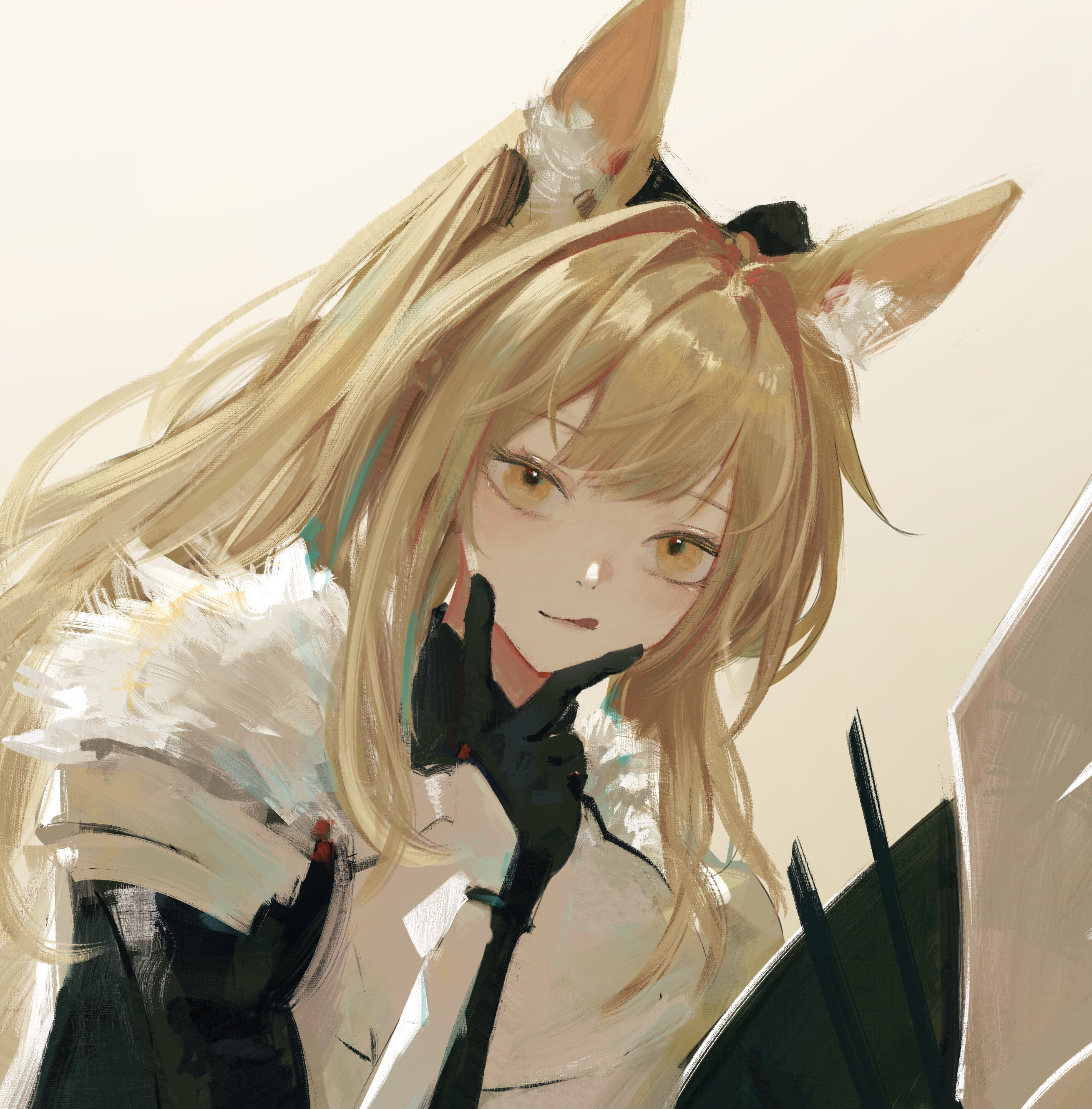 Anime Anime Girls Arknights 7ife Nearl Arknights Animal Ears 2618x2659