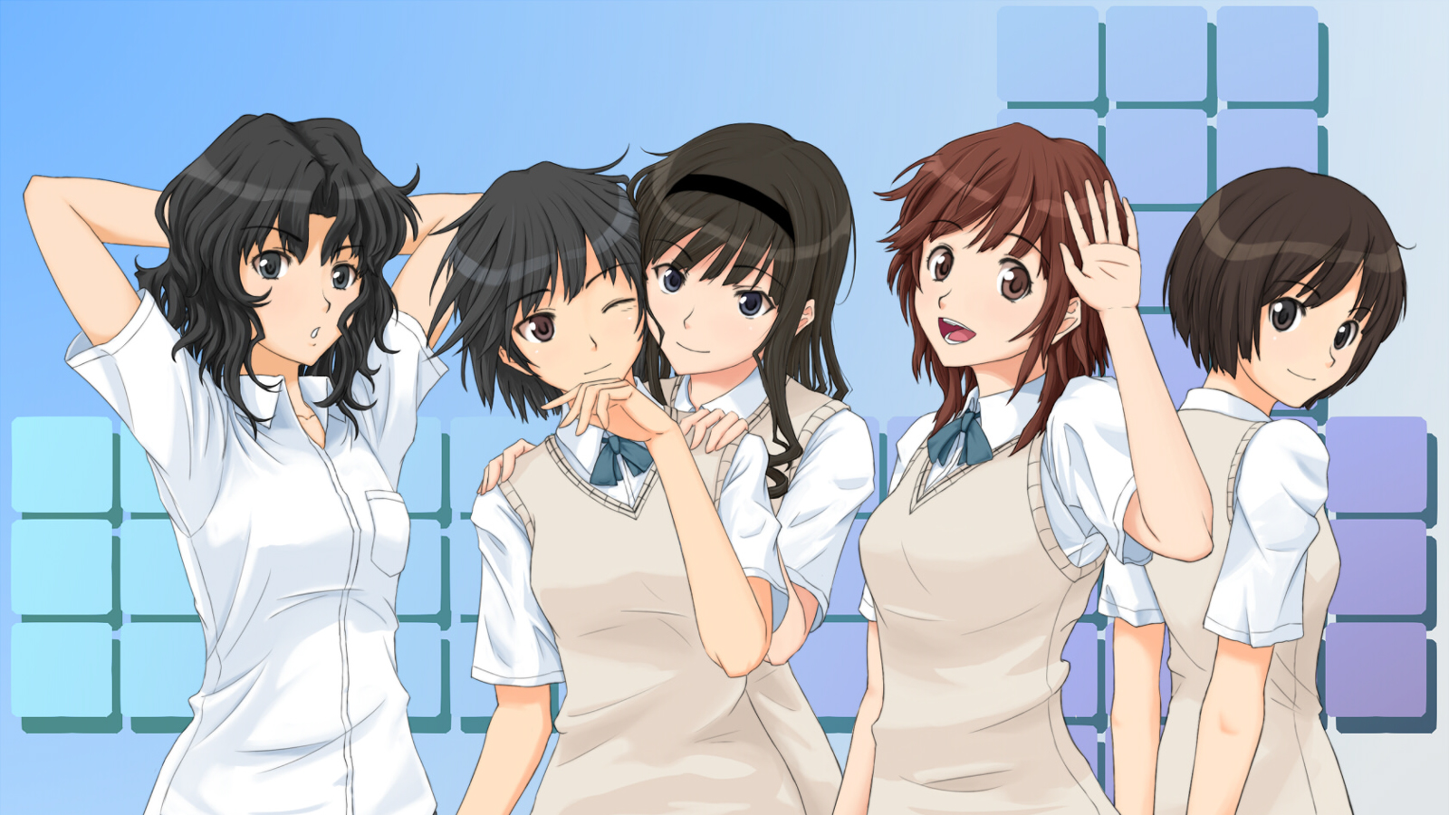 Anime Amagami 1600x900