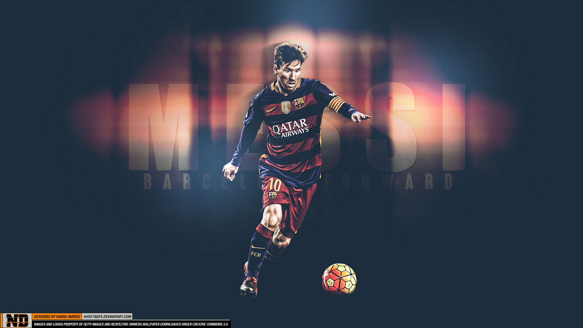 Argentinian Fc Barcelona Lionel Messi Soccer 1920x1080