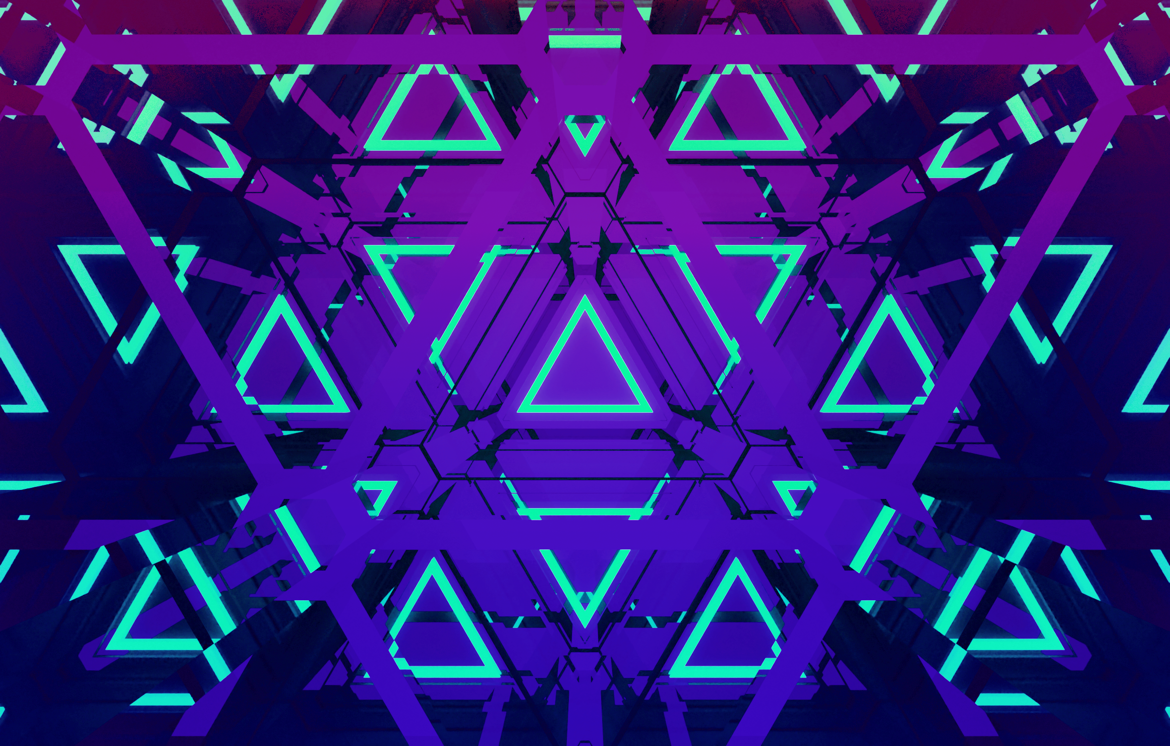 Abstract Triangle 2320x1480