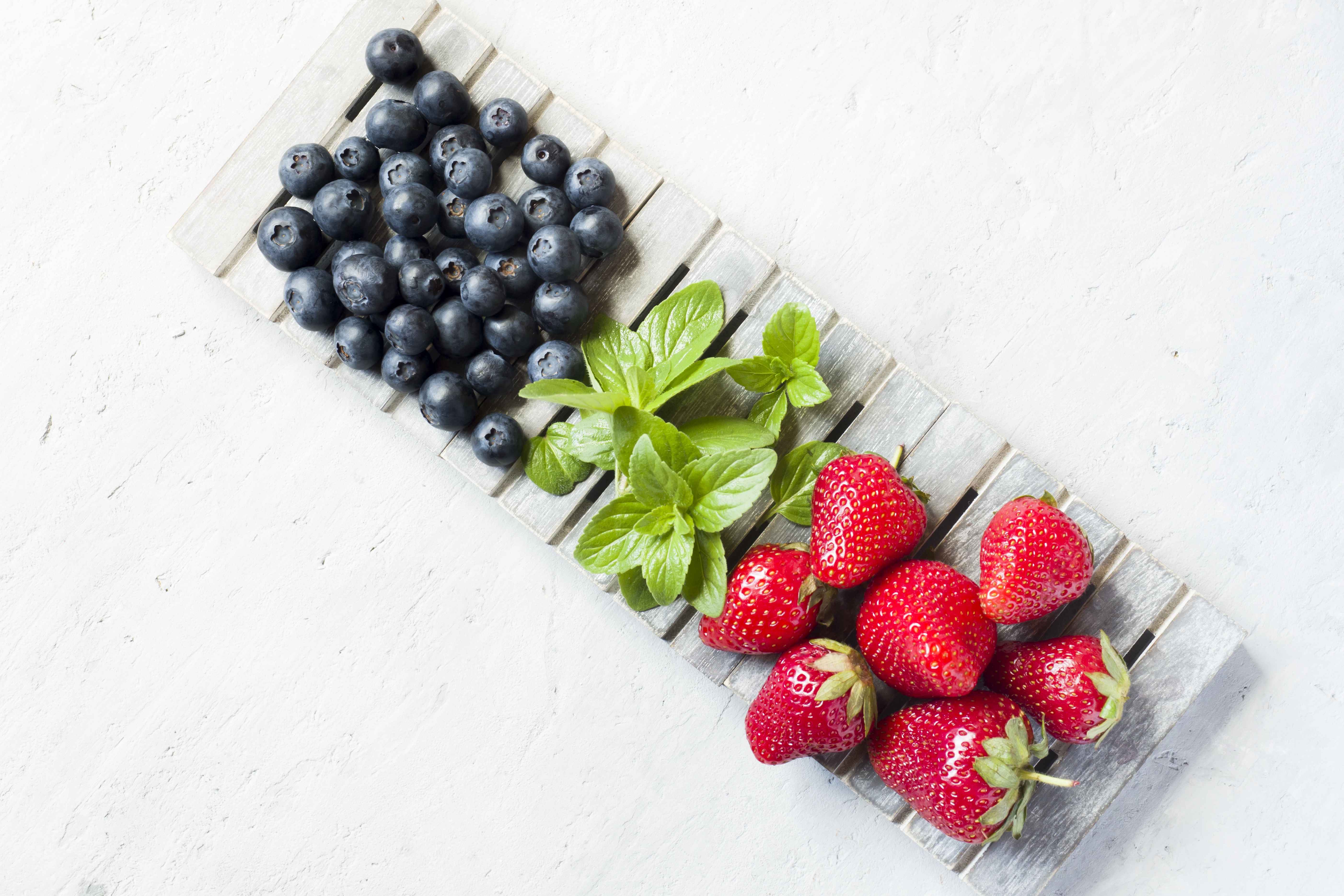 Berry Blueberry Fruit Still Life Strawberry 5608x3739