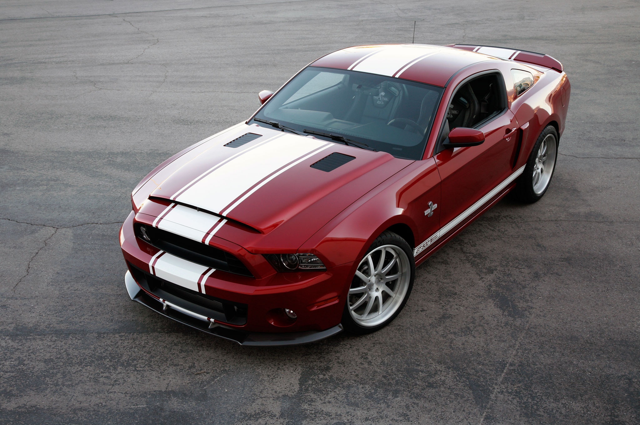 Car Ford Ford Mustang Ford Mustang Shelby Ford Mustang Shelby Gt500 Muscle Car Red Car 2048x1360