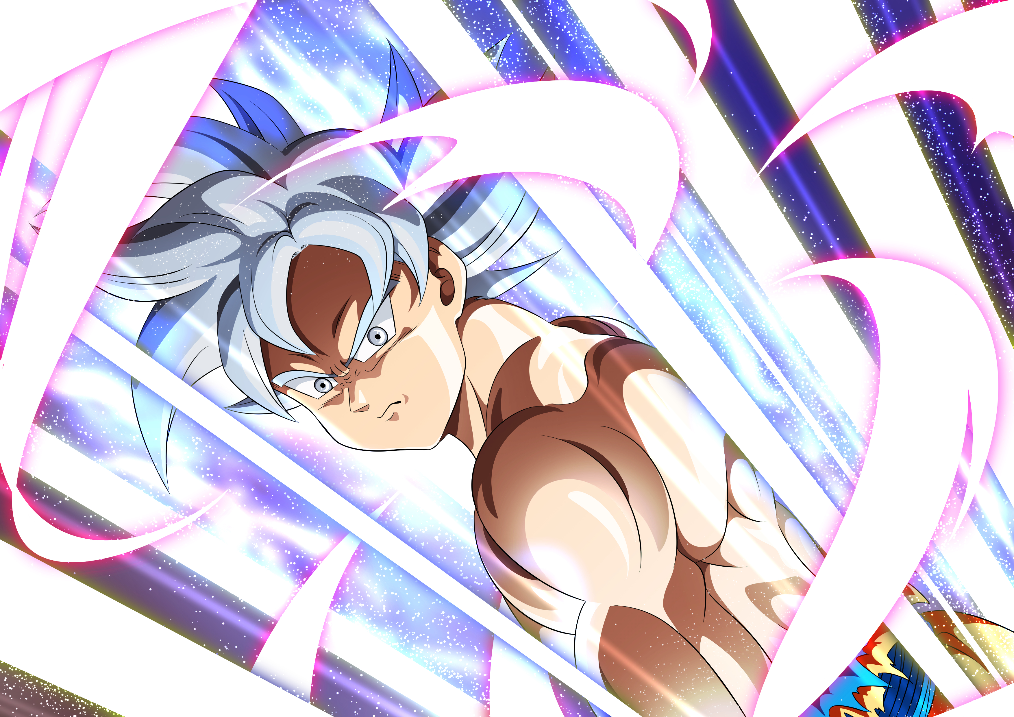 Goku Super Saiyan God Ultra Instinct Dragon Ball 3508x2480
