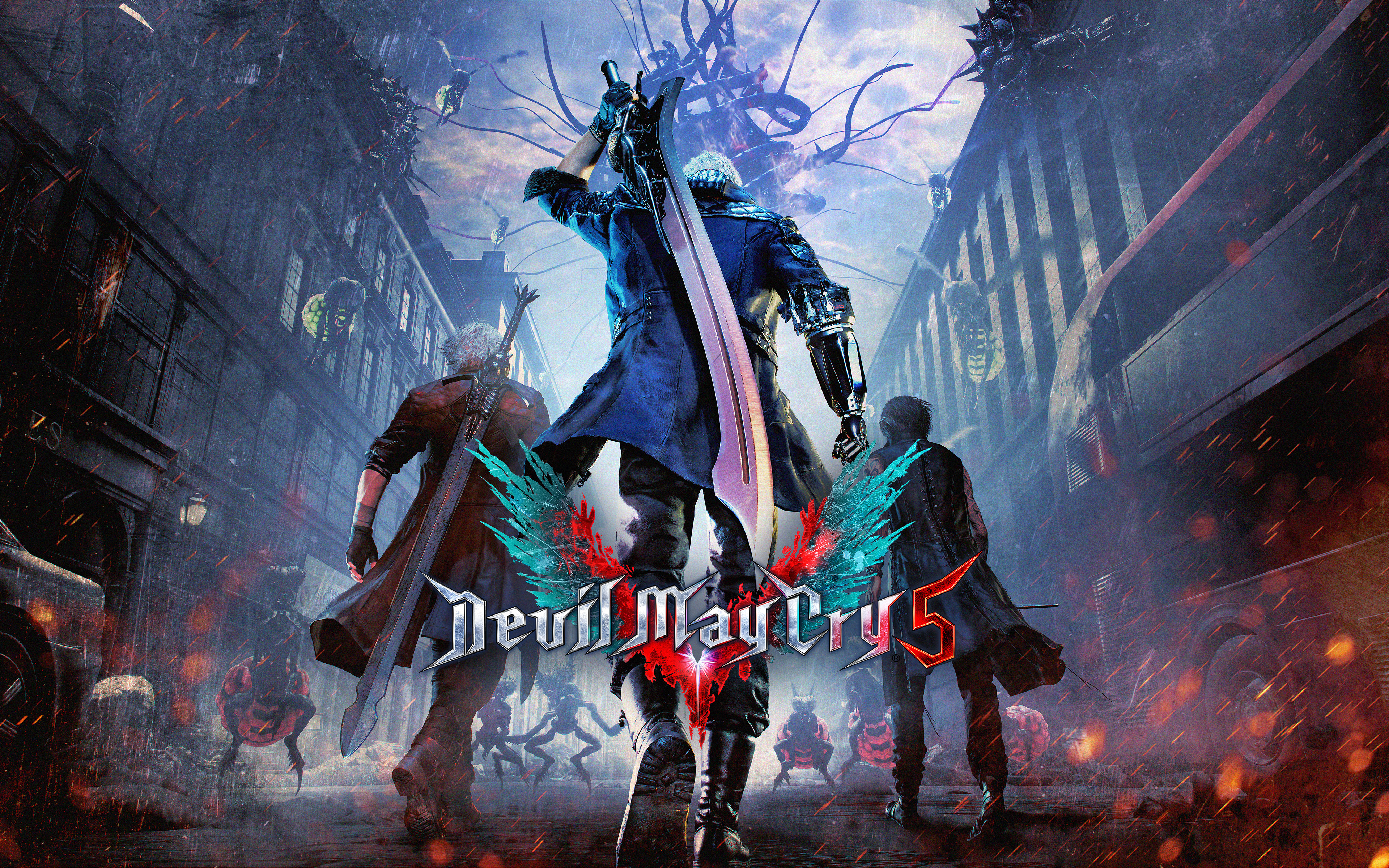Dante Devil May Cry Devil May Cry 5 Nero Devil May Cry V Devil May Cry 3840x2400