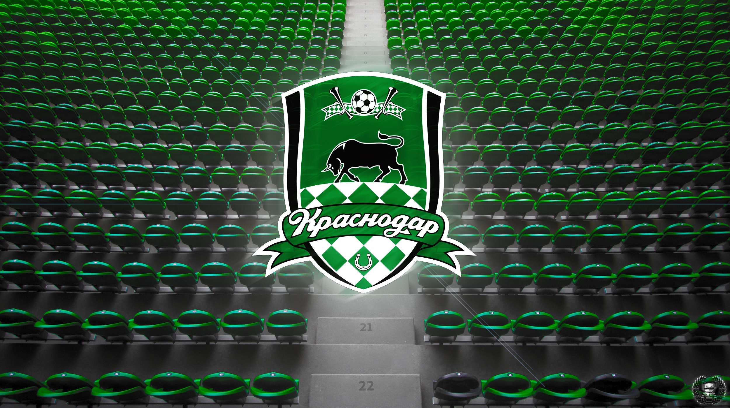 Emblem Fc Krasnodar Logo Soccer 2500x1400