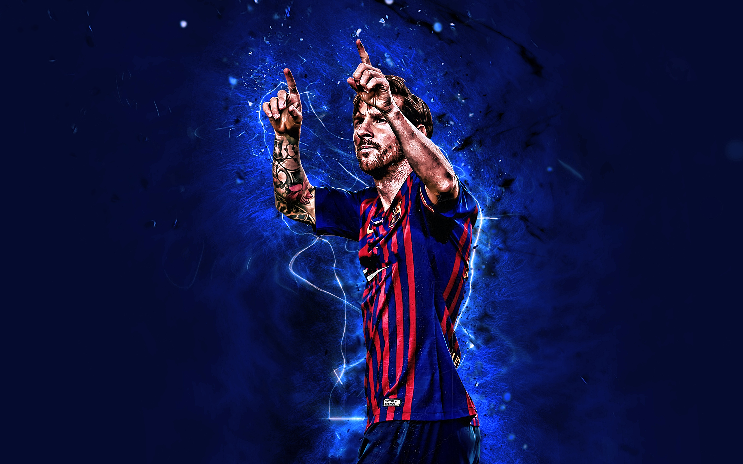 Argentinian Fc Barcelona Lionel Messi Soccer 2880x1800