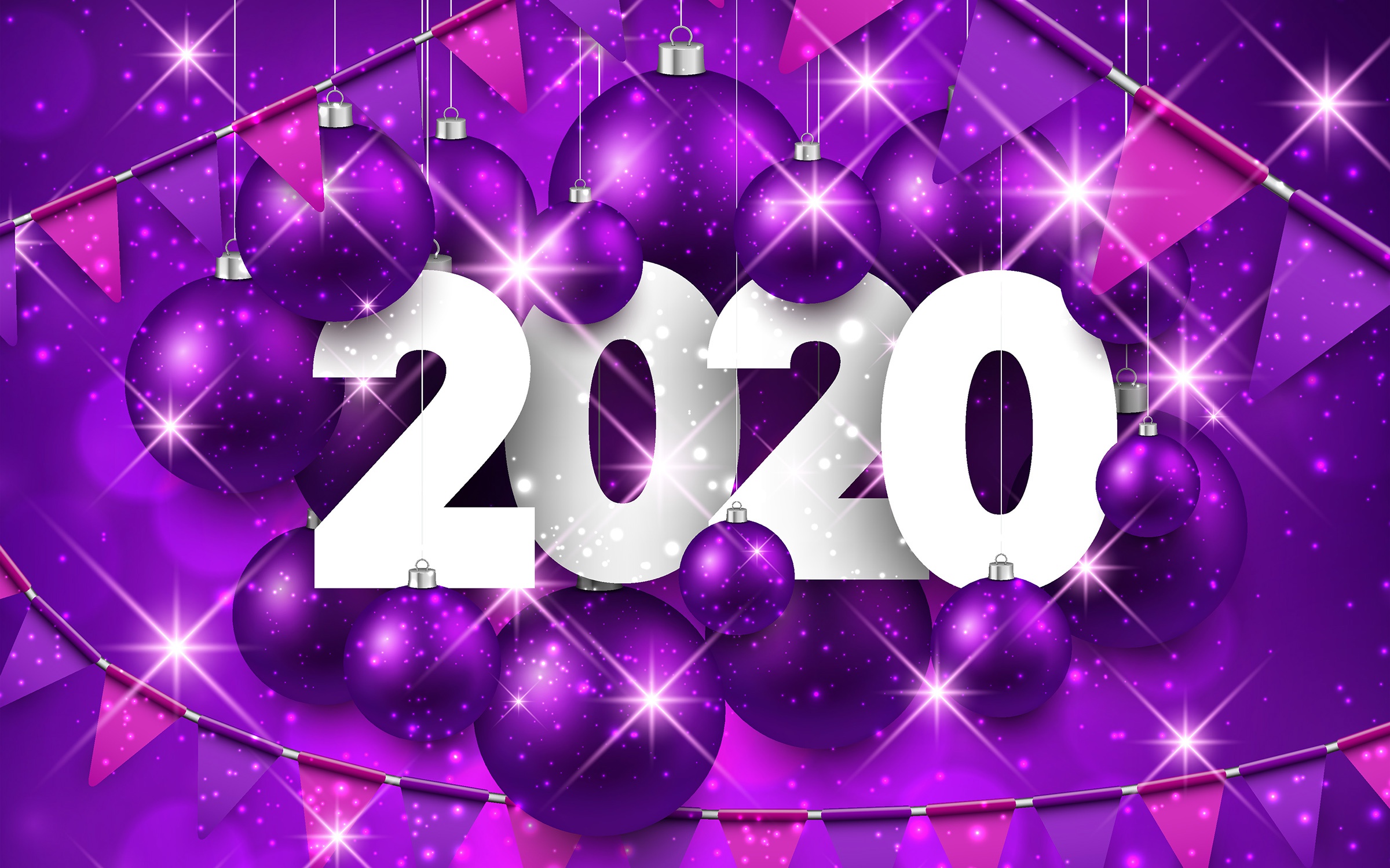 Bauble New Year New Year 2020 2400x1500