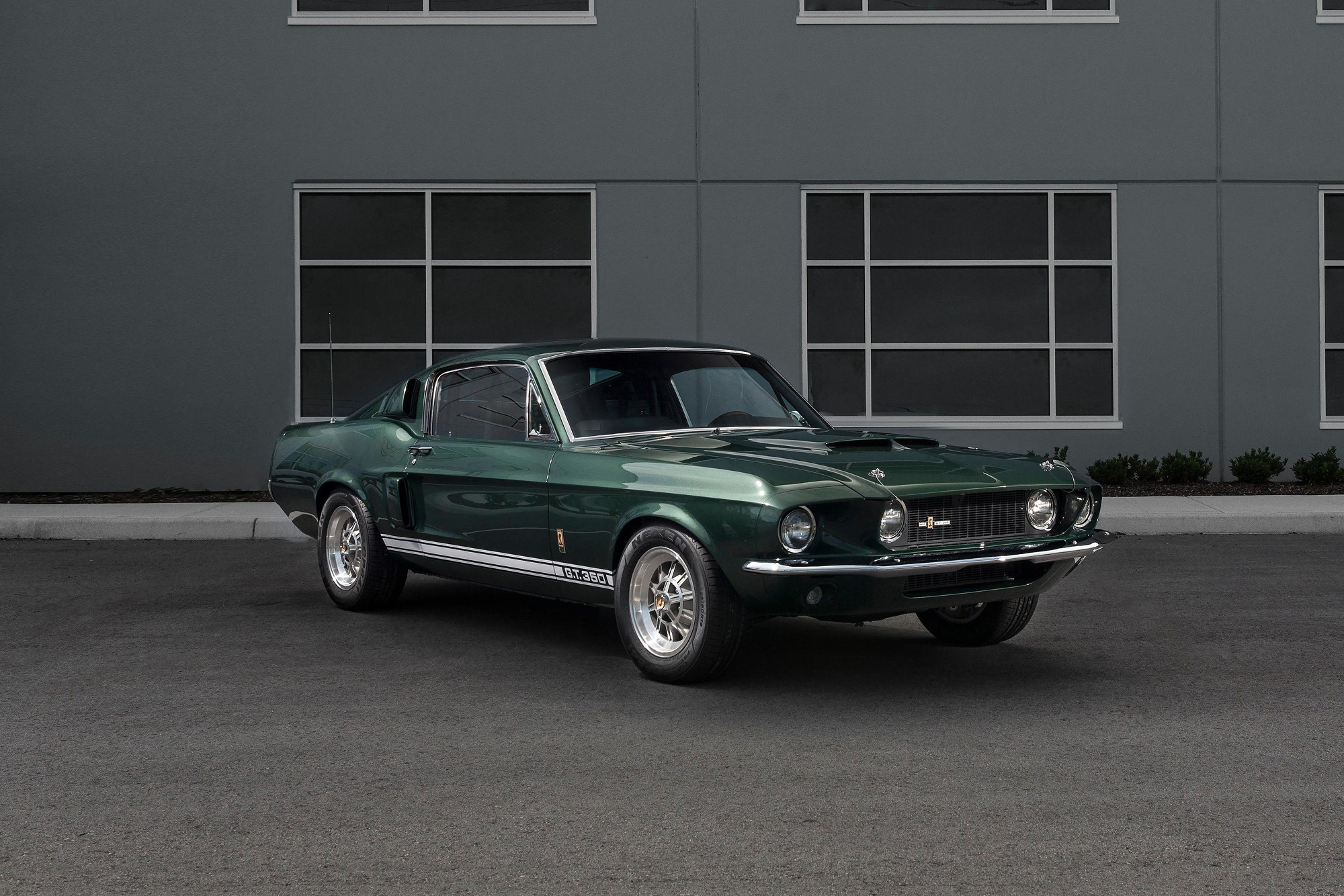 Car Fastback Ford Shelby Gt350 Green Car Muscle Car 2000x1334