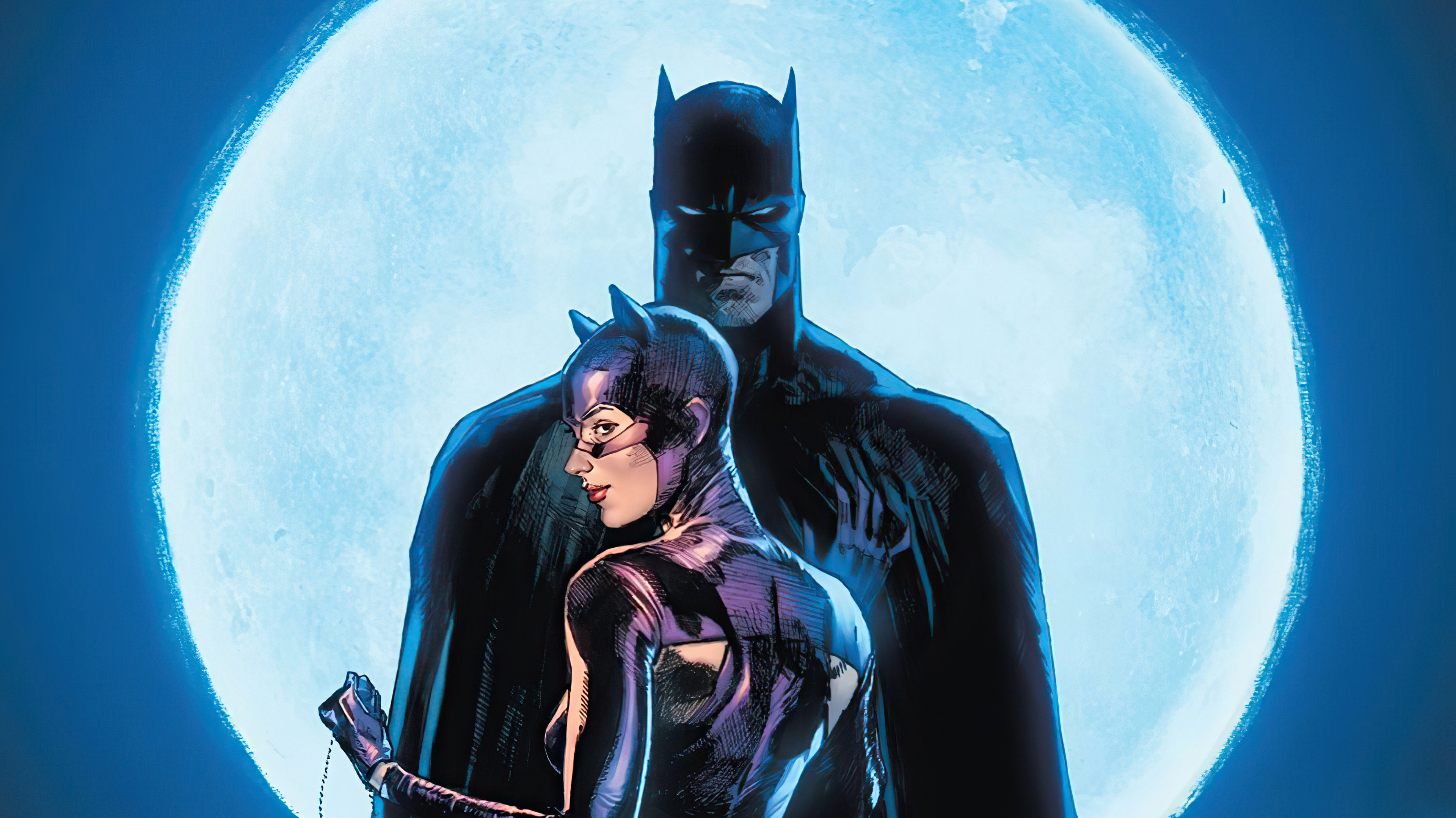 Batman Catwoman Dc Comics 3840x2160