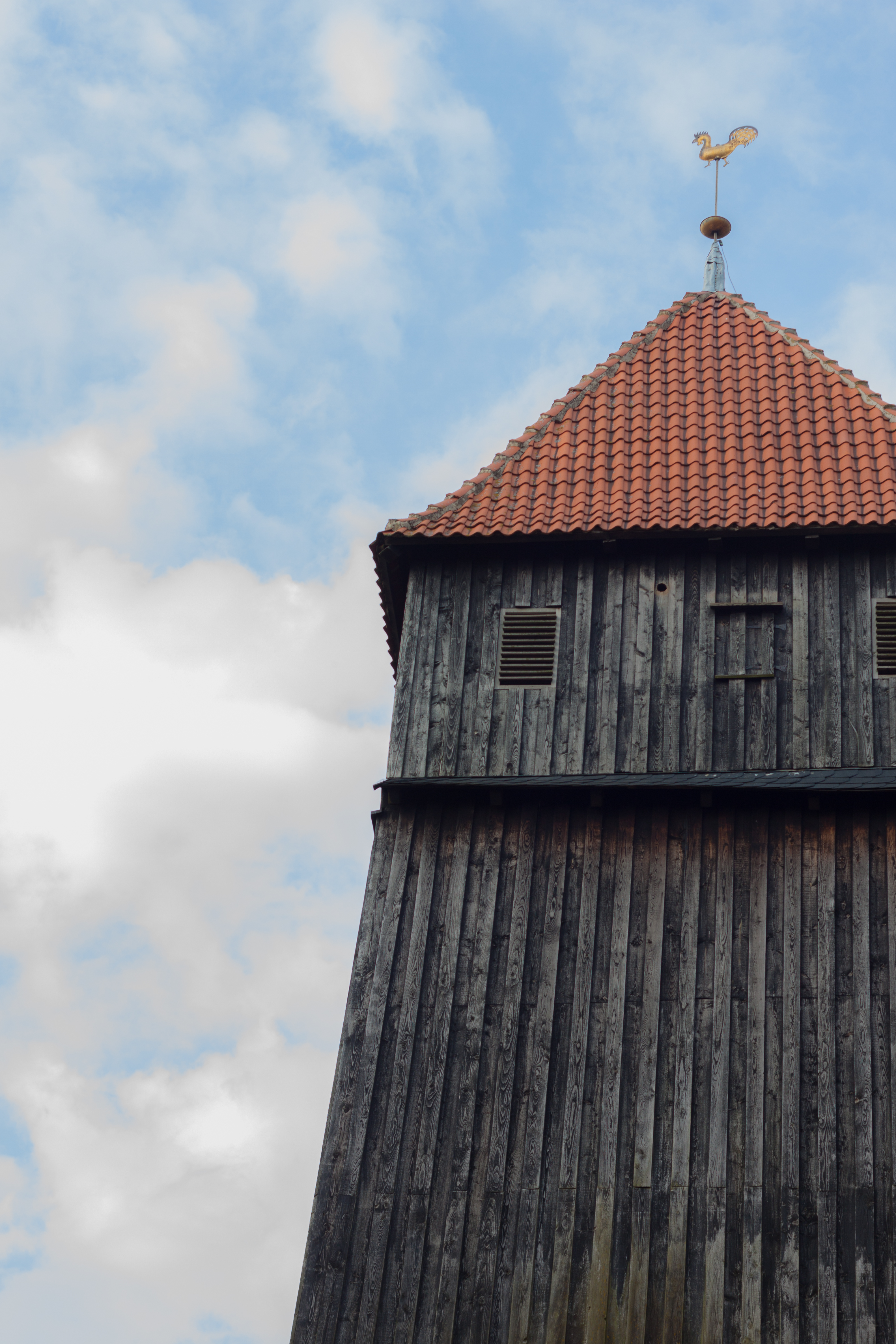 Church Architecture Building Bell Tower Germany Wood Rooftops Medieval Historic 3168x4752