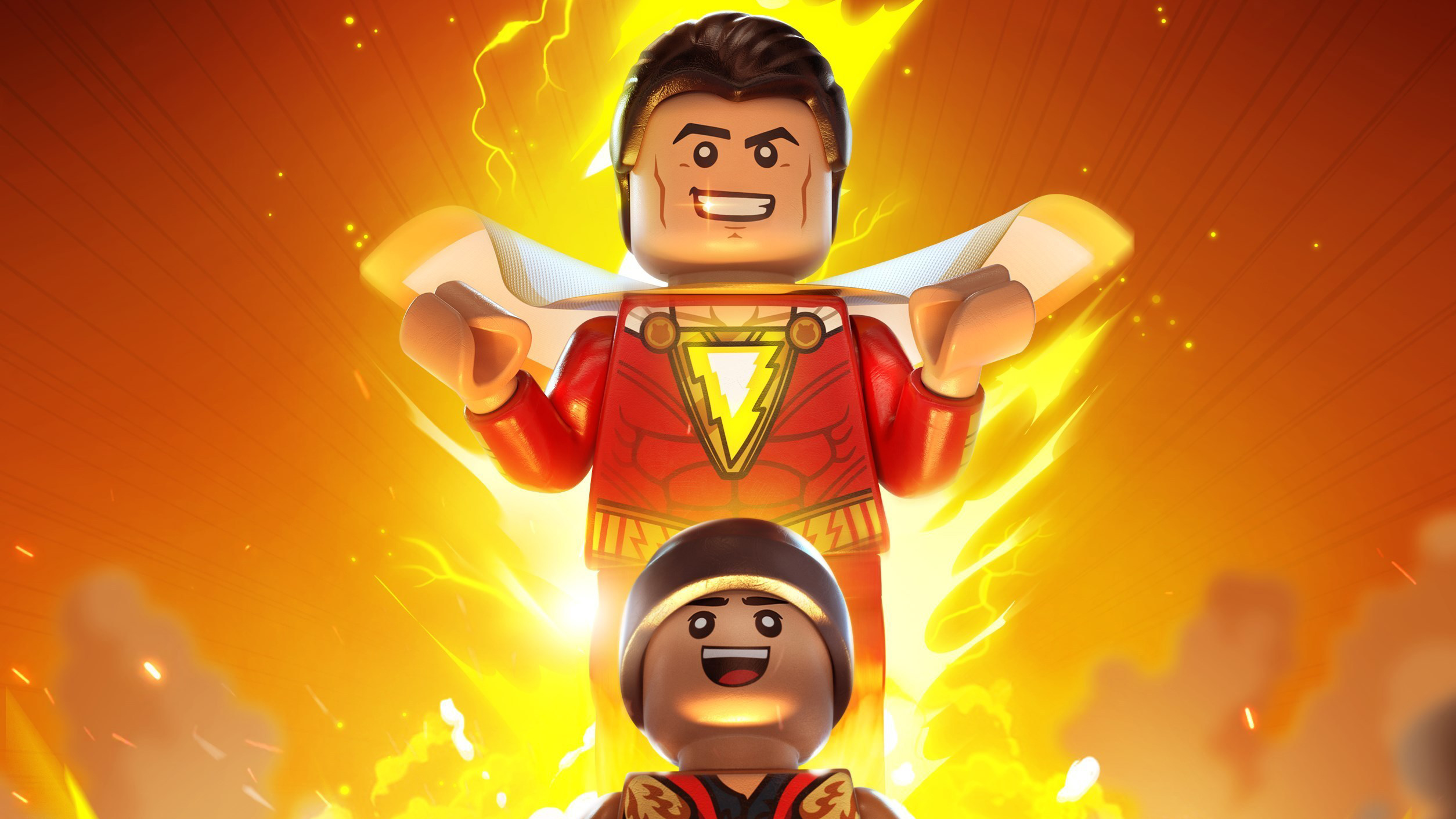 Billy Batson Lego Lego Dc Super Villains Shazam Dc Comics 2508x1411
