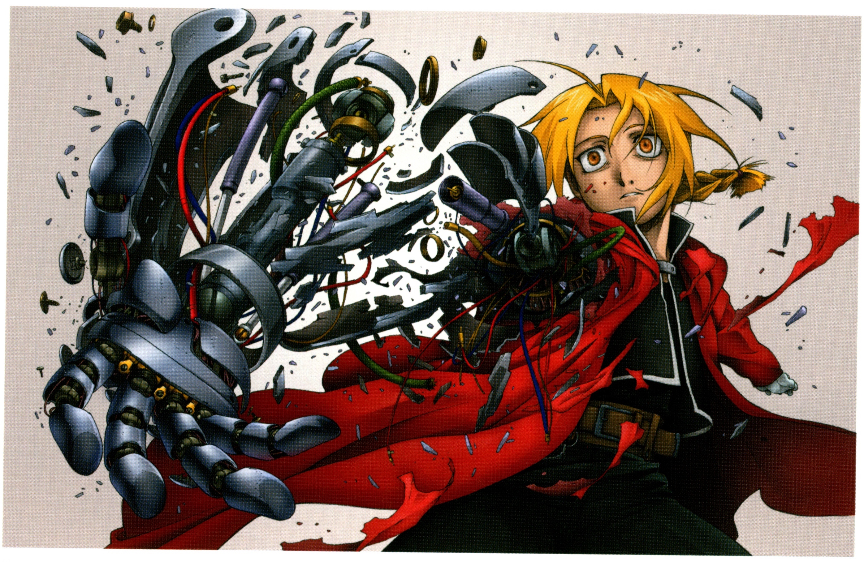 Full Metal Alchemist Anime Elric Edward Anime Boys 2792x1817