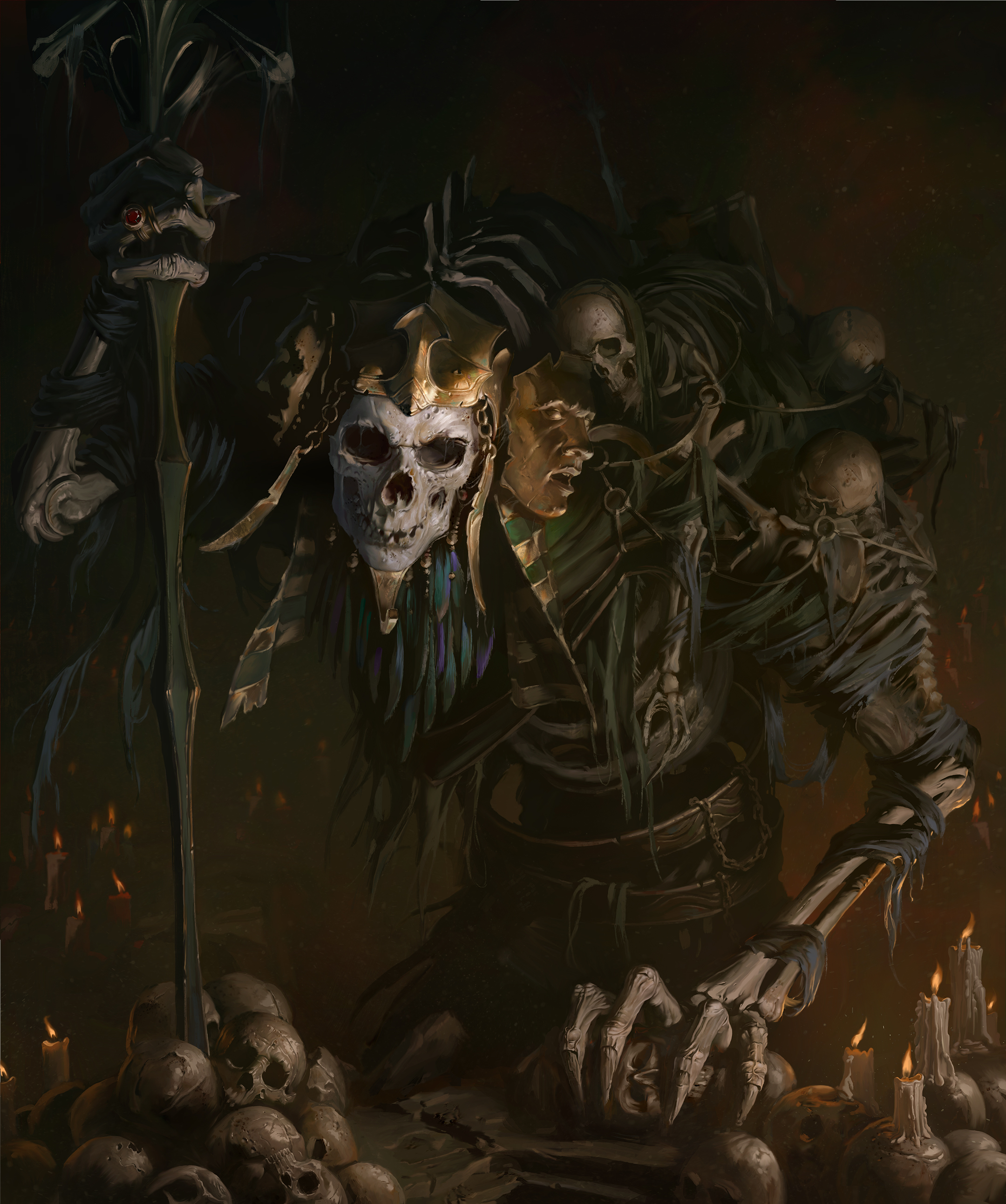 Diablo Diablo Immortal Skull 2160x2585