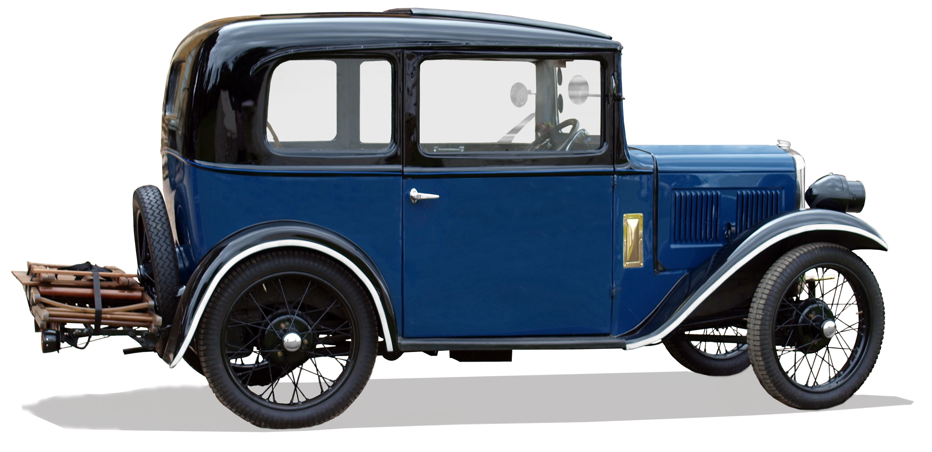 Blue Car Classic Car Retro 3054x1482