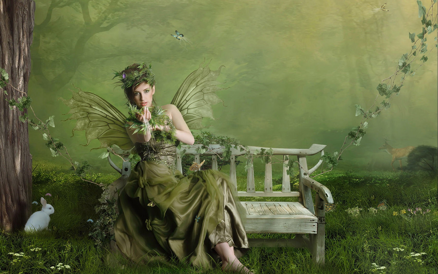 Green Fairy 1680x1050