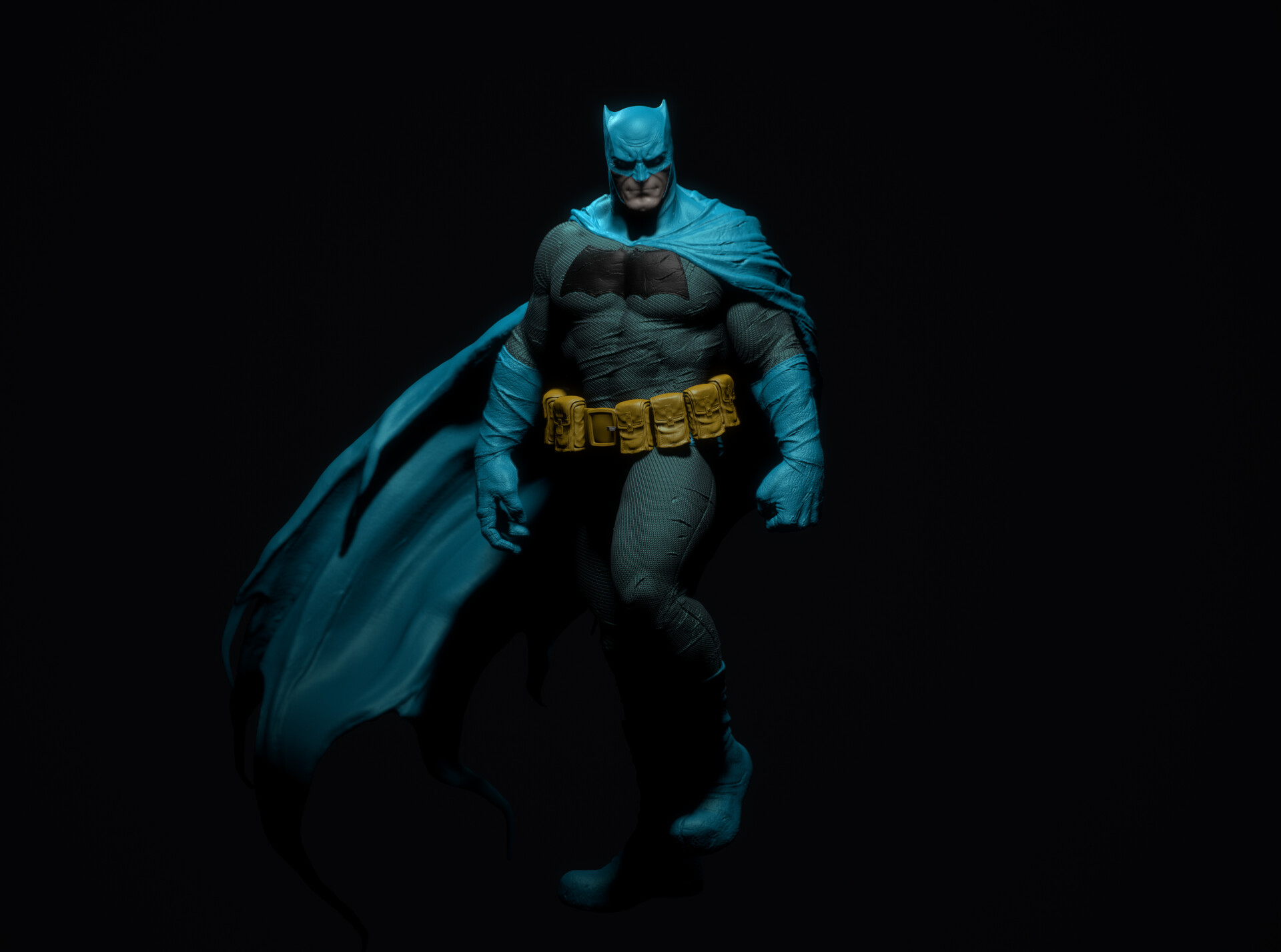 Batman The Dark Knight Artwork Digital 1920x1428