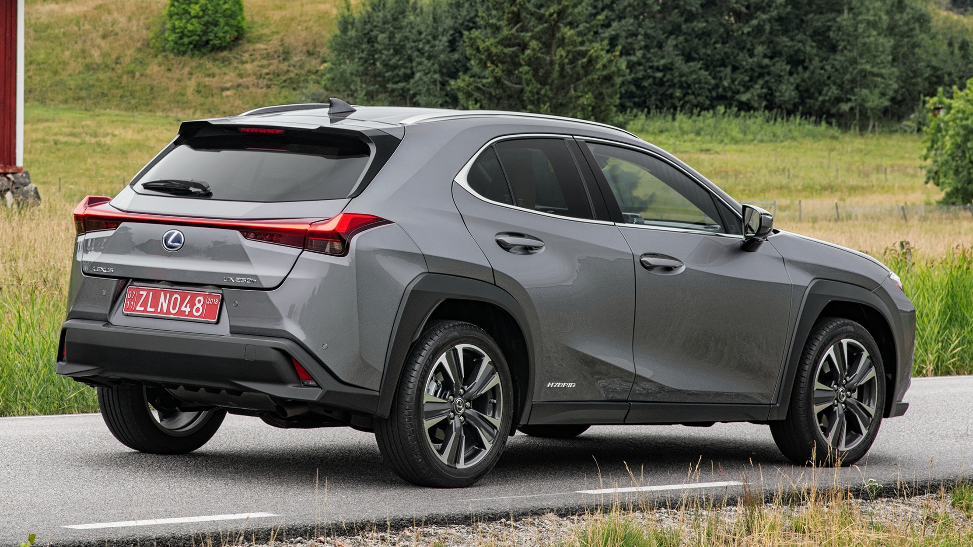 Car Crossover Car Hybrid Car Lexus Ux 250h Luxury Car Suv Silver Car Subcompact Car 1920x1080