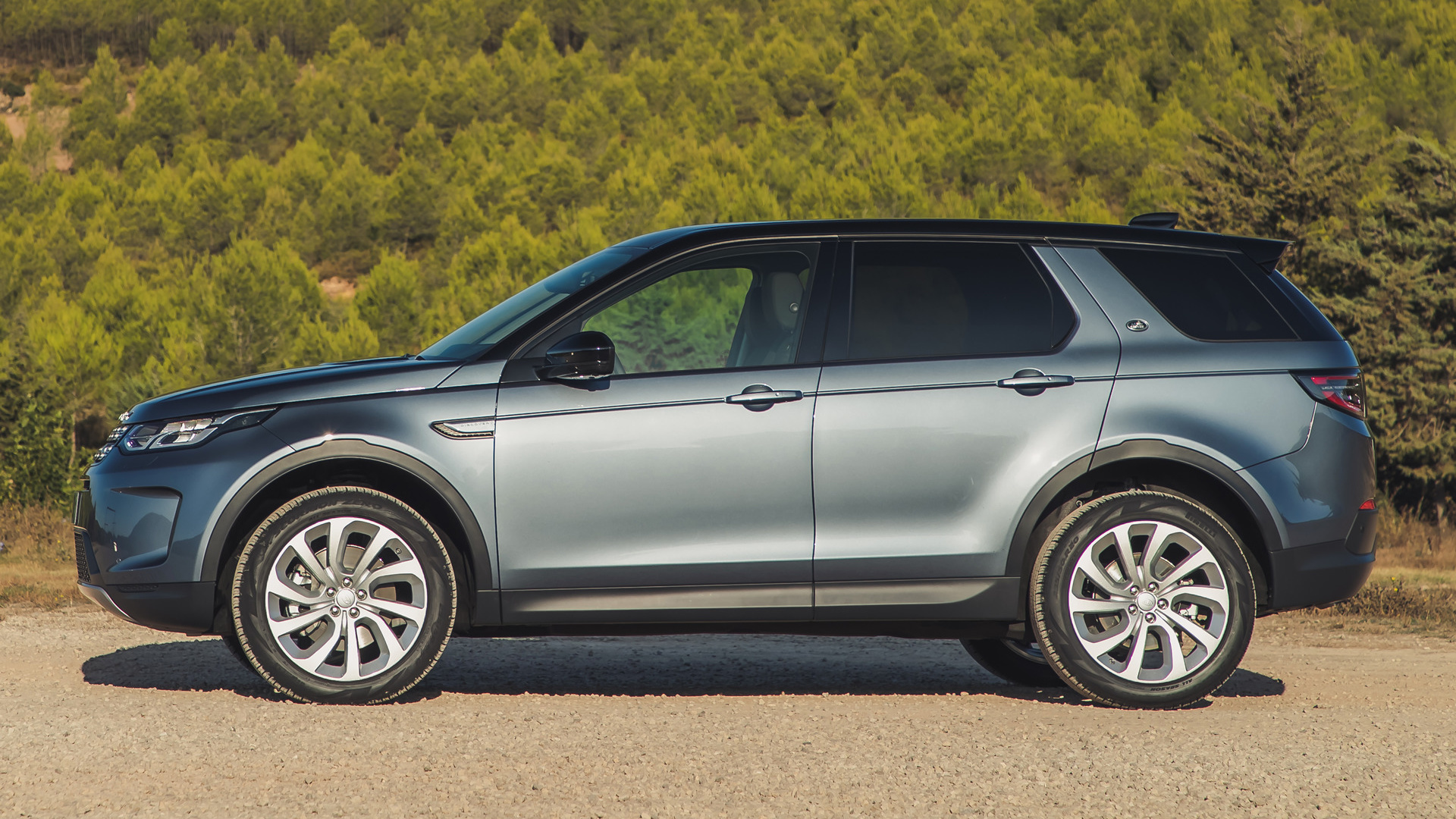 Car Land Rover Discovery Sport Suv Silver Car 1920x1080