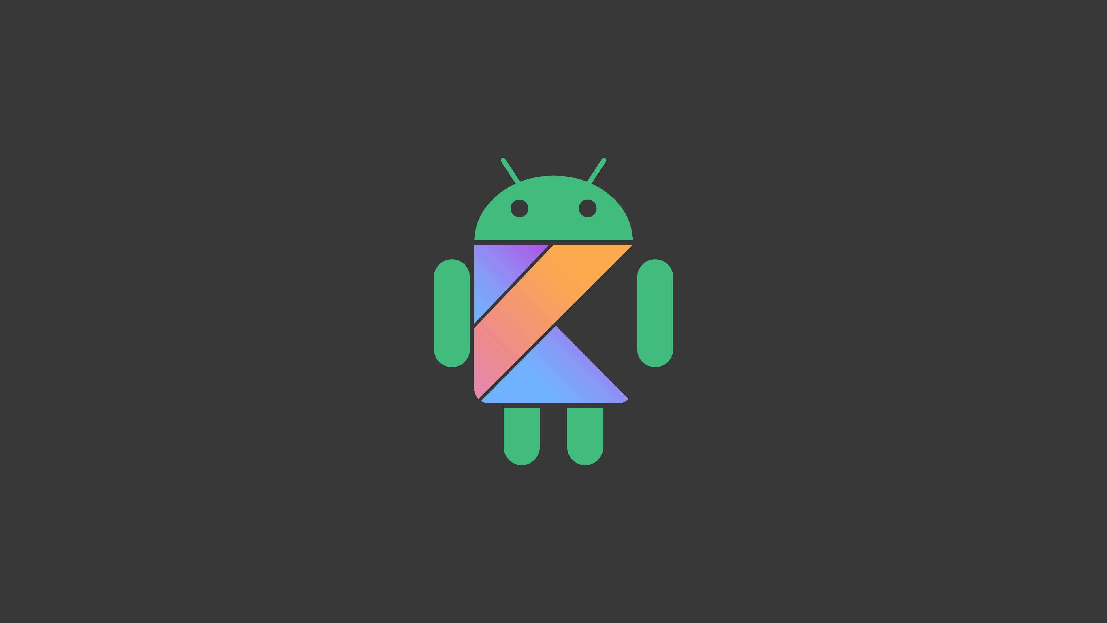 Android Operating System Minimalism Material Minimal Material Style Simple Simple Background Digital 3840x2160