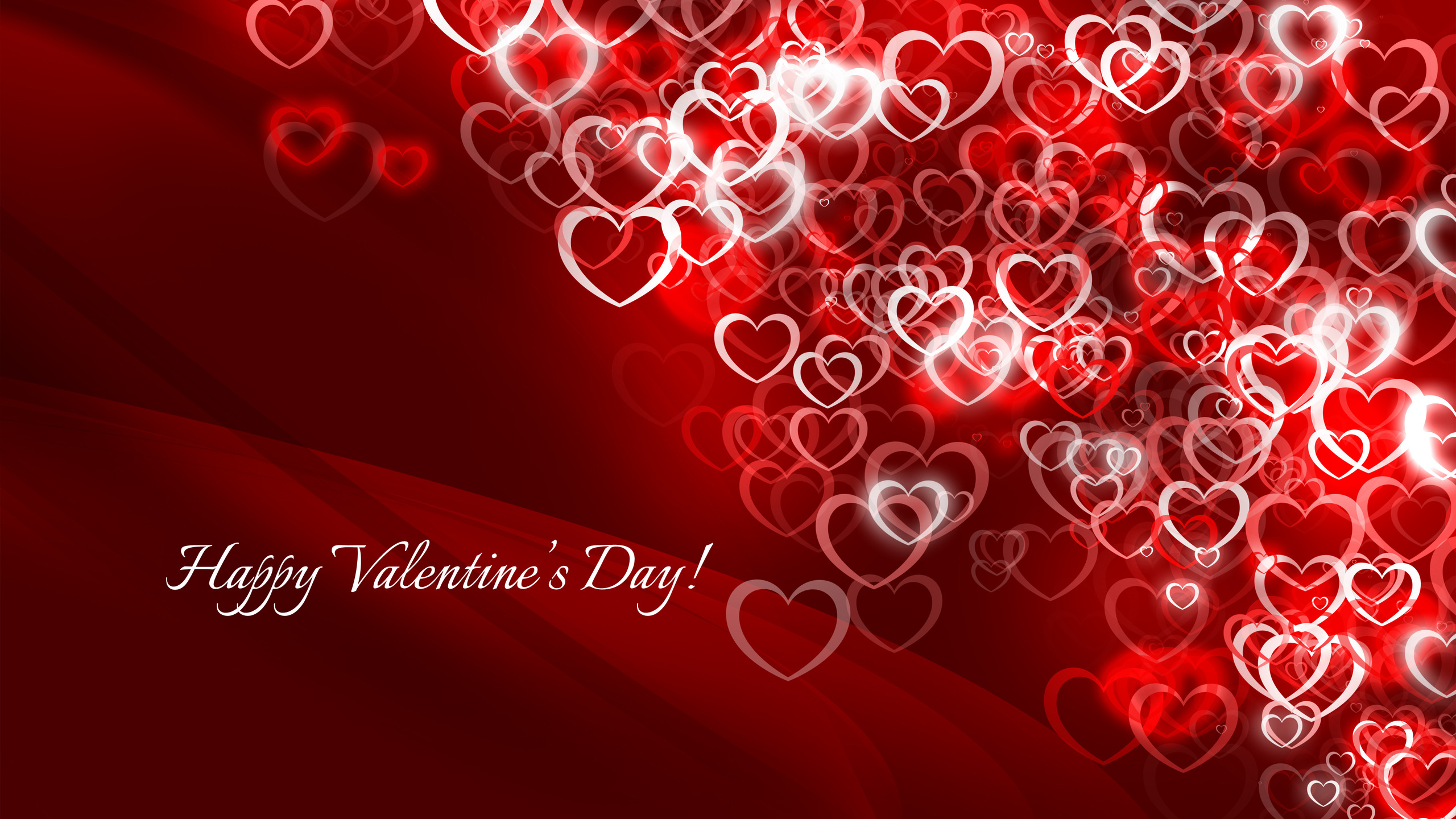 Happy Valentine 039 S Day Heart Red Valentine 039 S Day 2560x1440