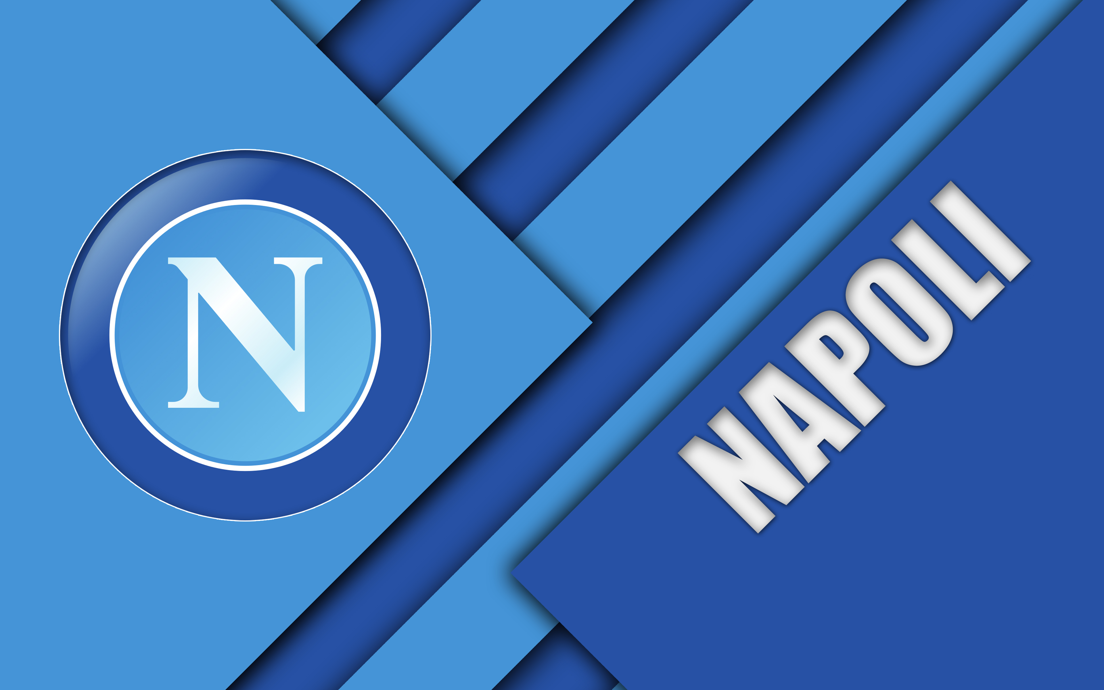 Logo S S C Napoli Soccer 3840x2400