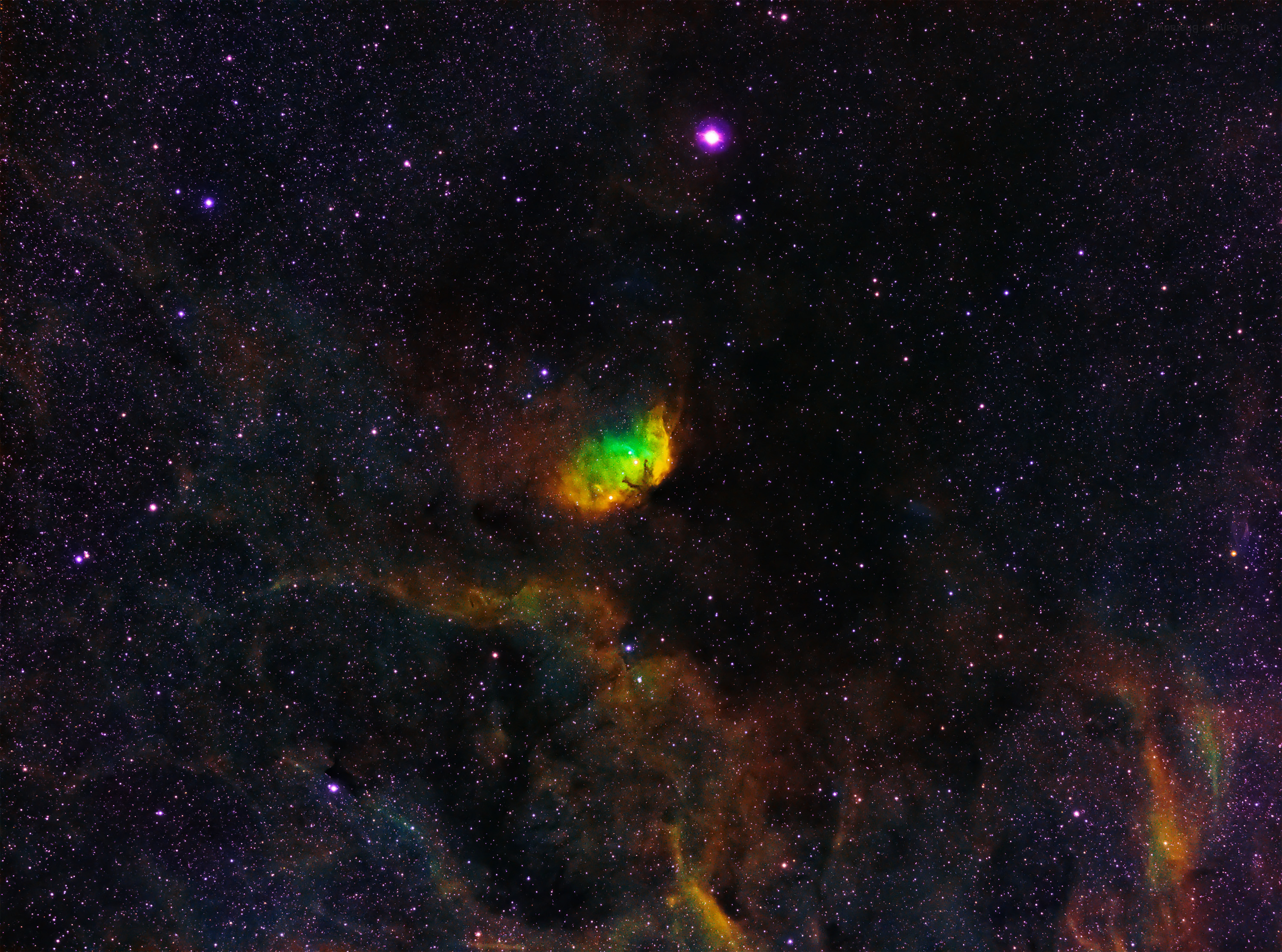 Stars Space Nebula Universe 3000x2228
