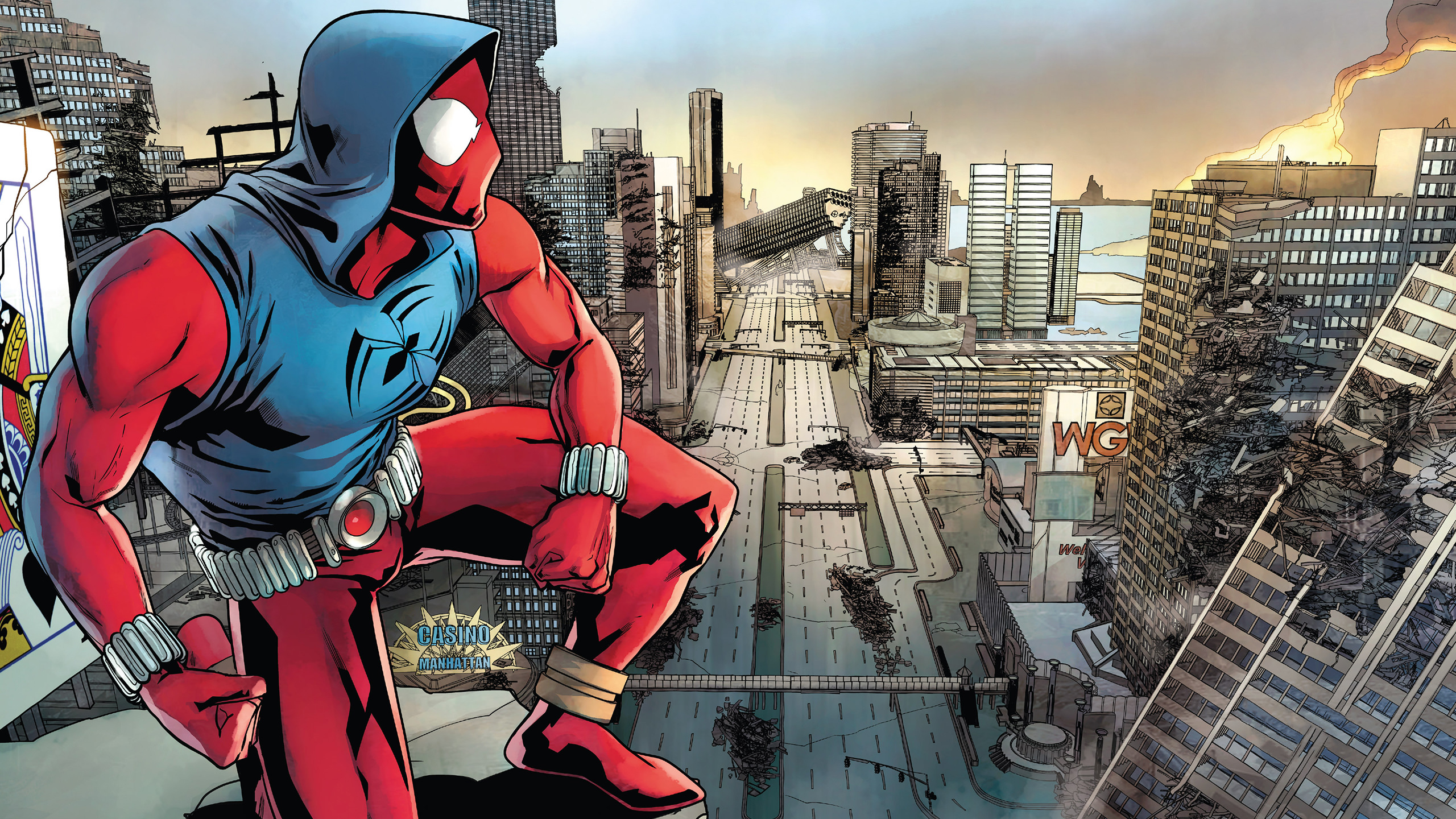 City Comic Marvel Comics Spider Man 2560x1440