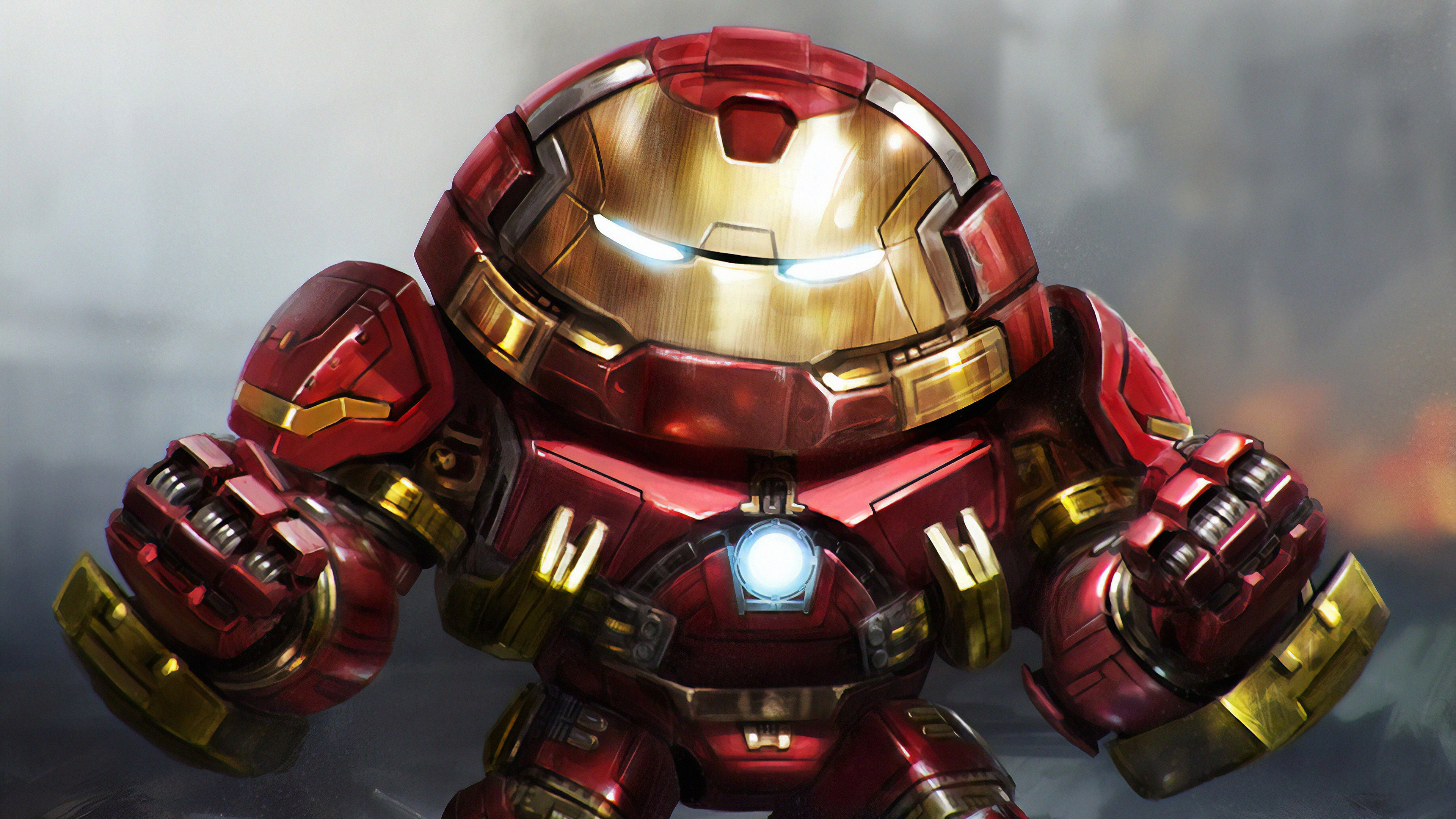 Hulkbuster Iron Man Marvel Comics 3840x2160