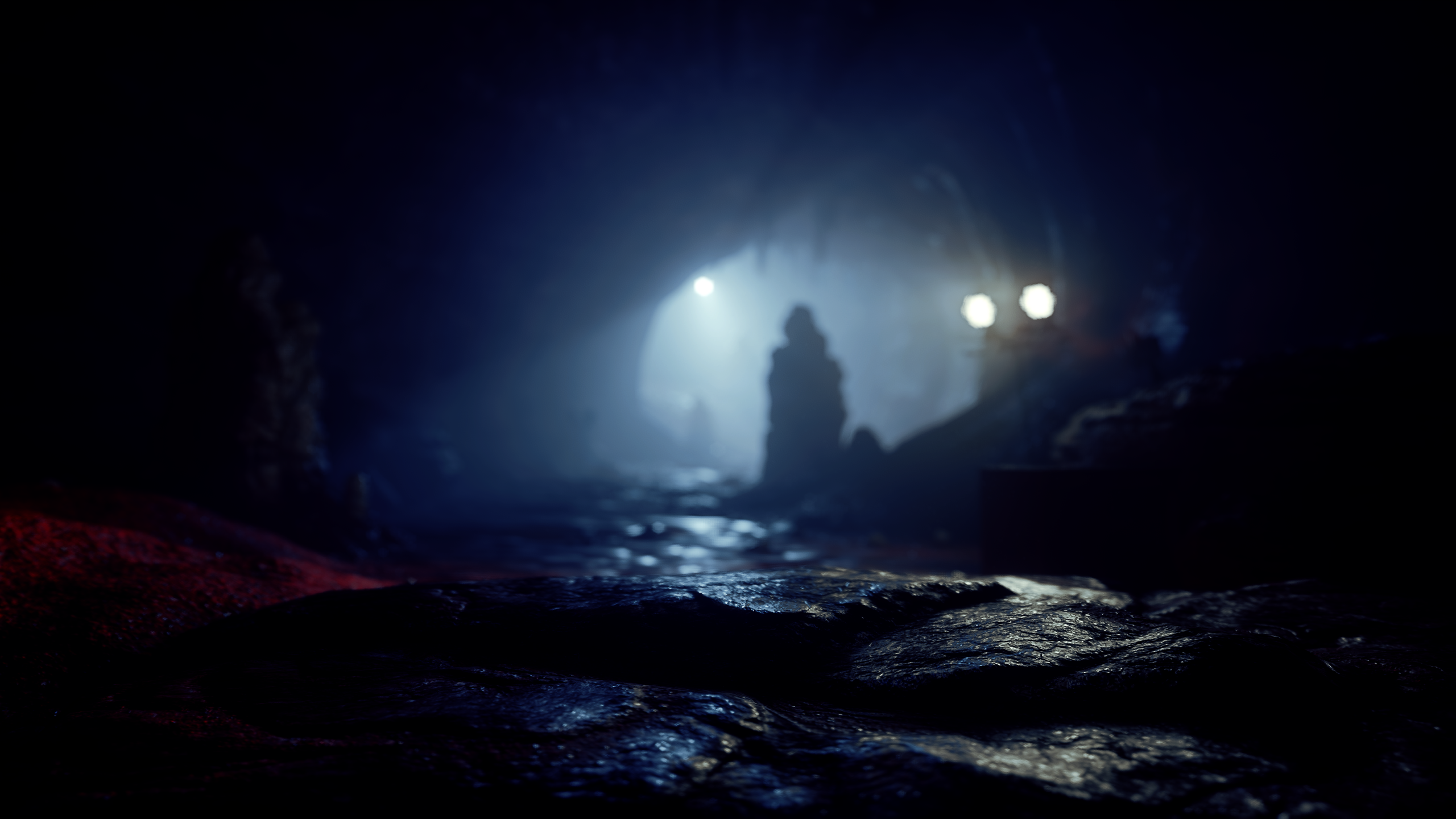 Video Games Remedy Games Control Control 2019 PC Game PC Gaming Screen Shot Dark Cave 2560x1440