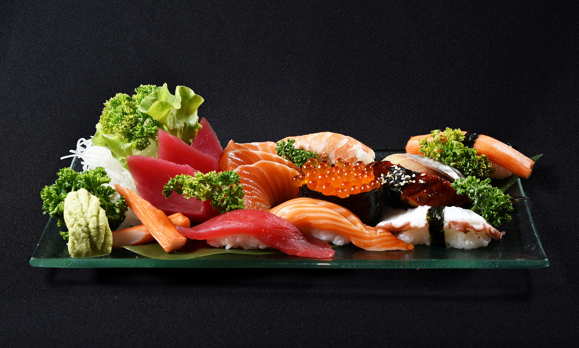 Fish Seafood Sushi 2200x1323