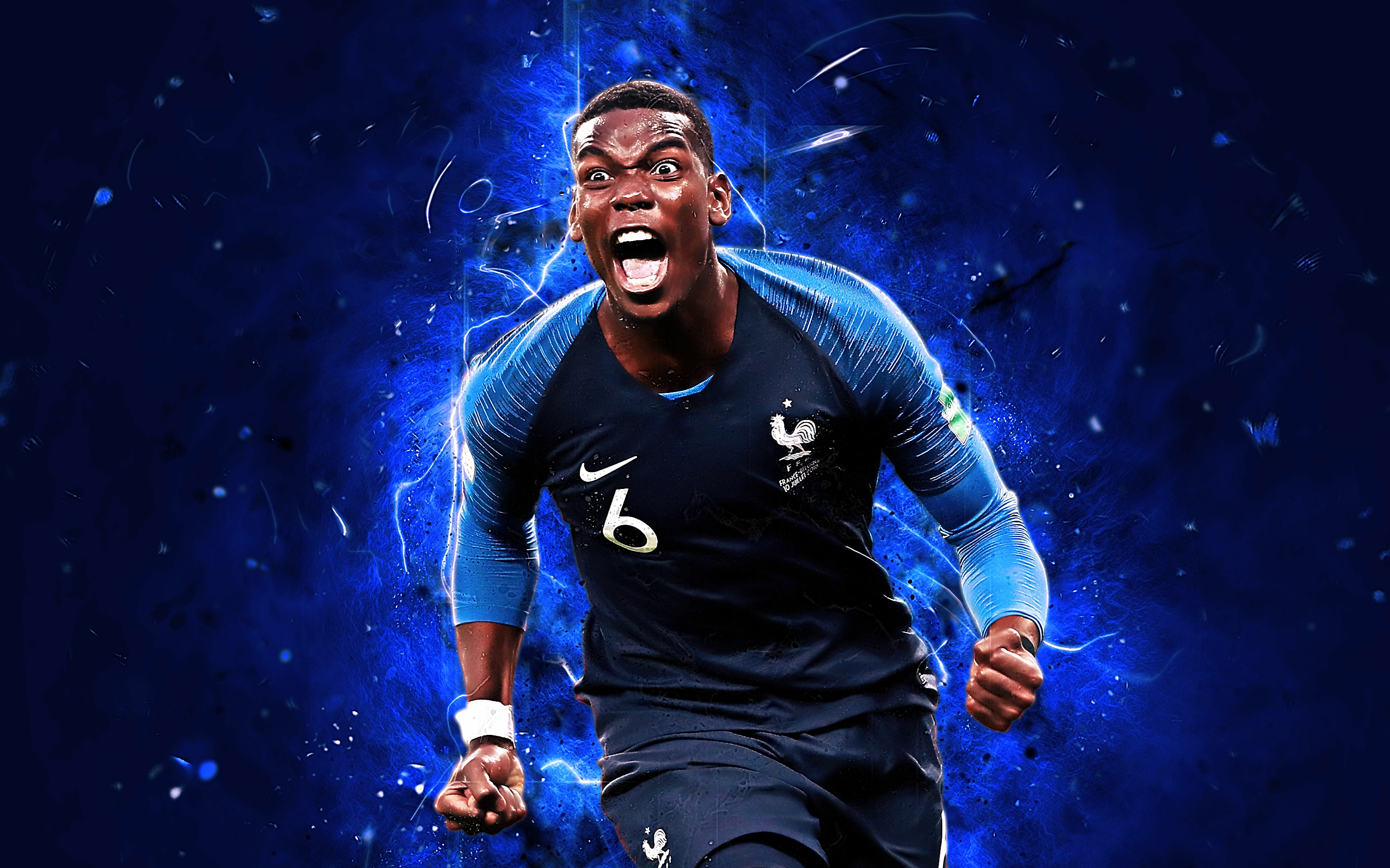 French Paul Pogba Soccer 2880x1800