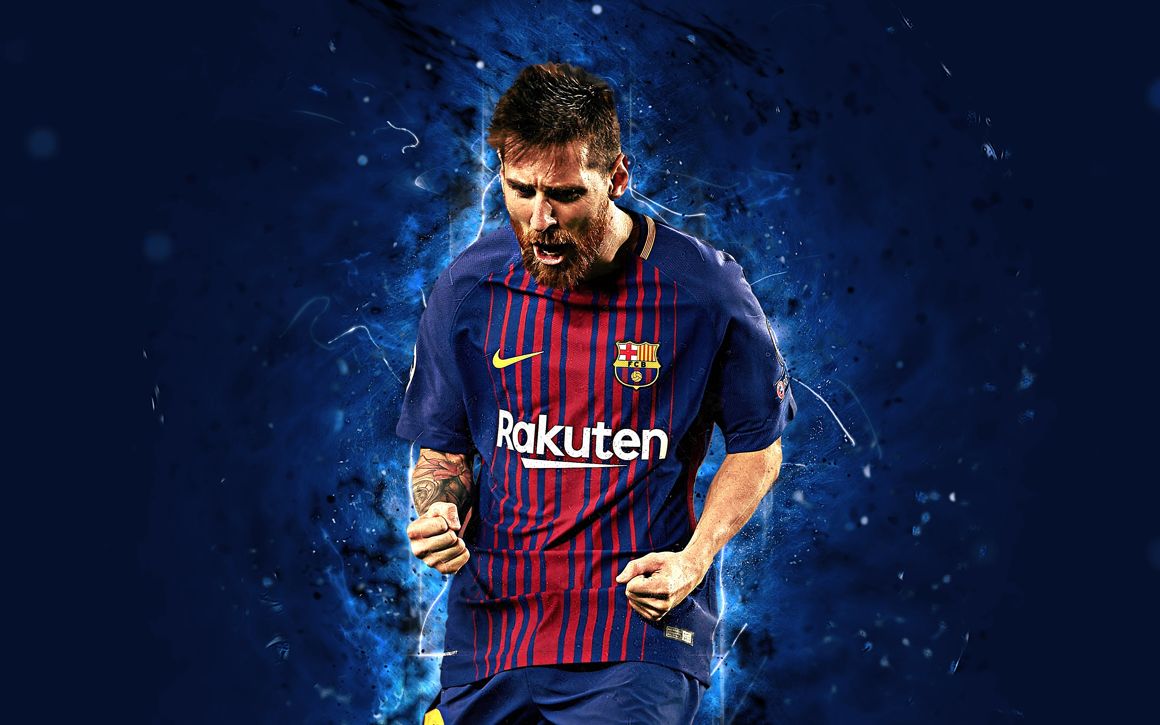 Fc Barcelona Lionel Messi Soccer 3840x2400